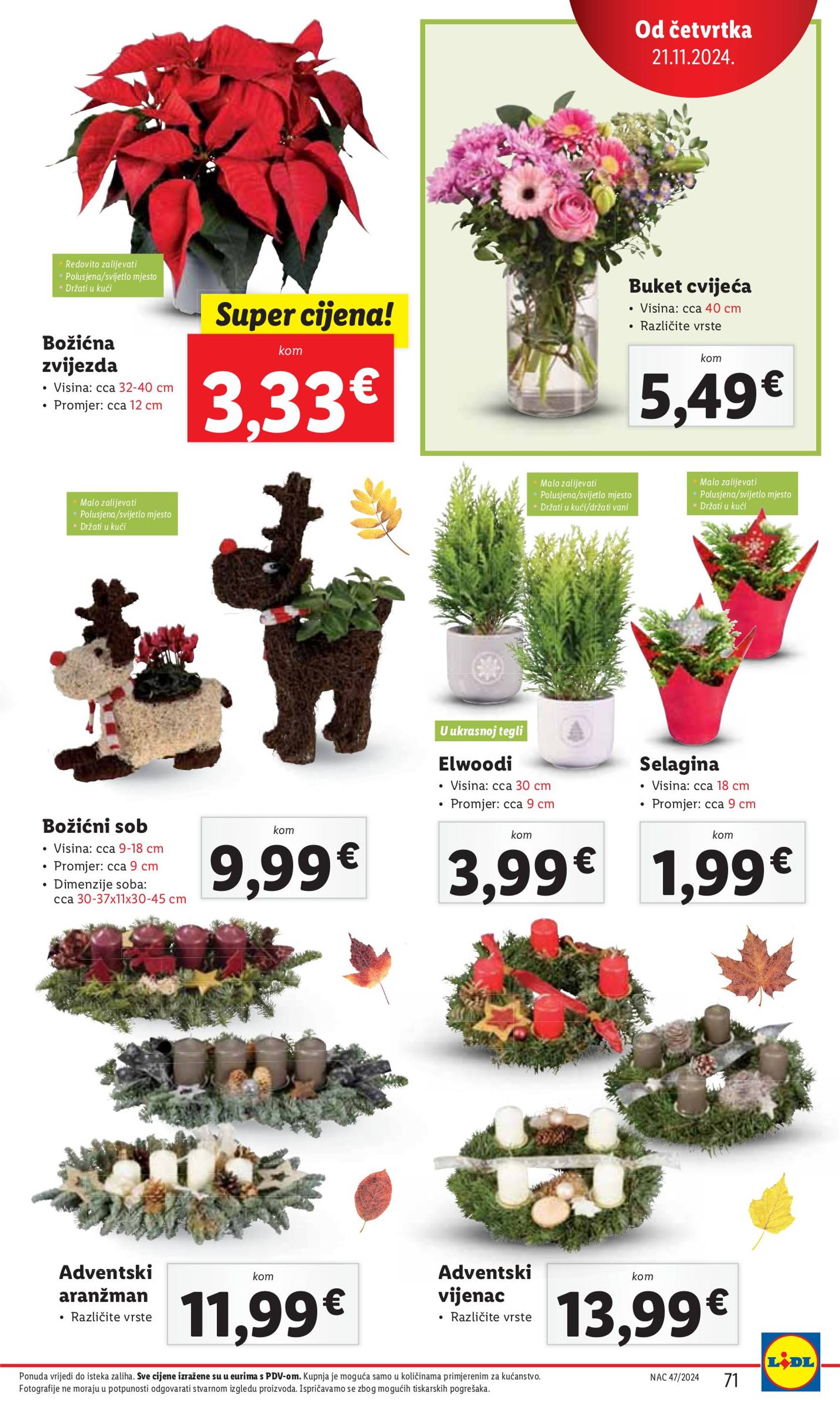 lidl - Lidl - Super ponuda katalog vrijedi od 19.11. do 24.11. - page: 71