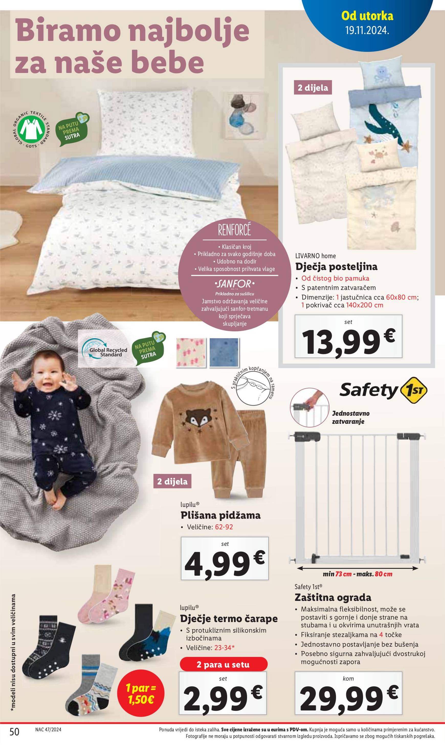 lidl - Lidl - Super ponuda katalog vrijedi od 19.11. do 24.11. - page: 50