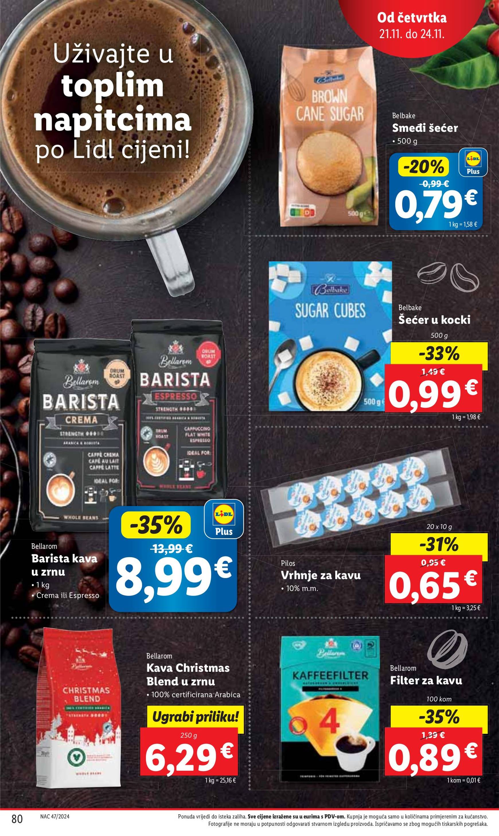 lidl - Lidl - Super ponuda katalog vrijedi od 19.11. do 24.11. - page: 80