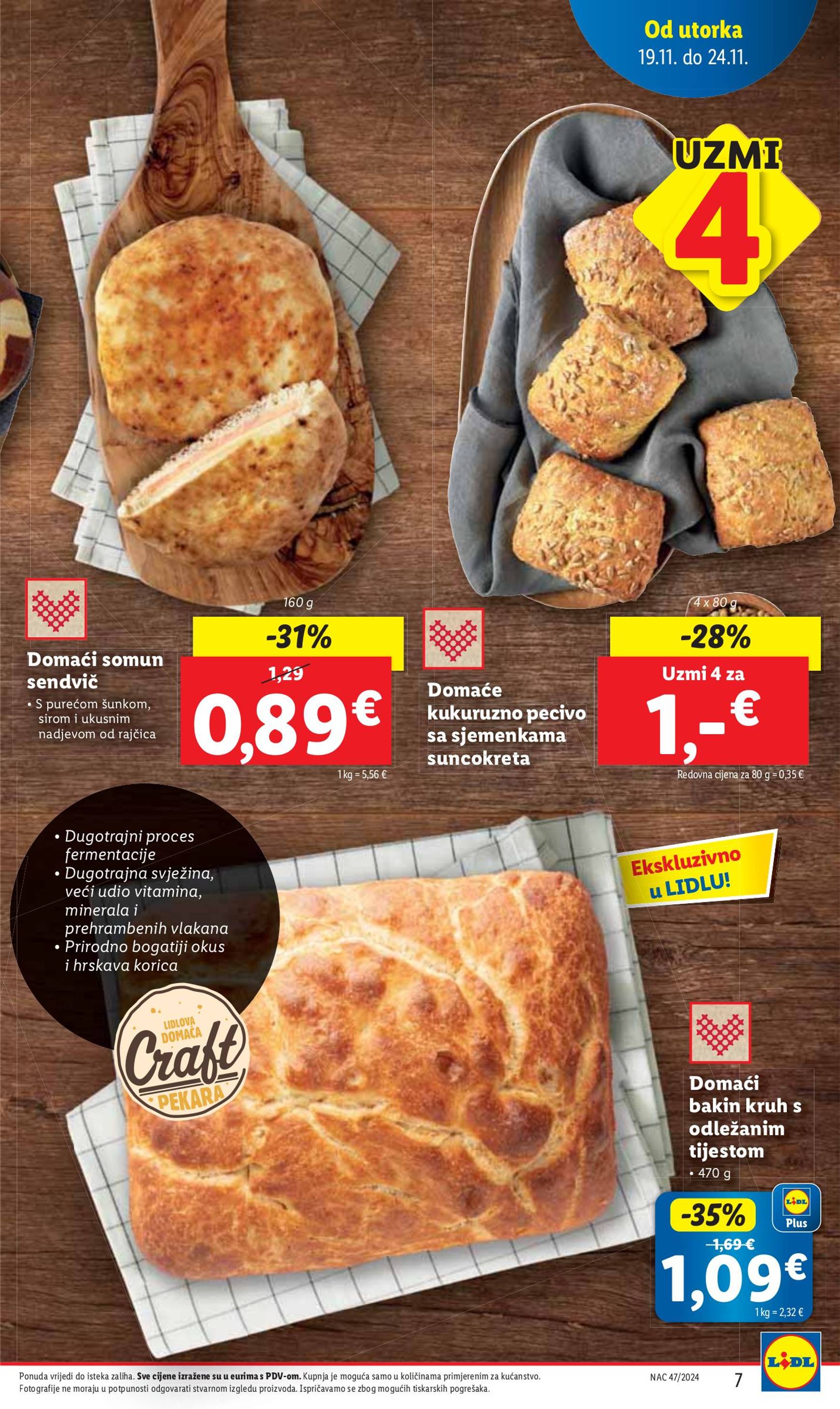 lidl - Lidl - Super ponuda katalog vrijedi od 19.11. do 24.11. - page: 7