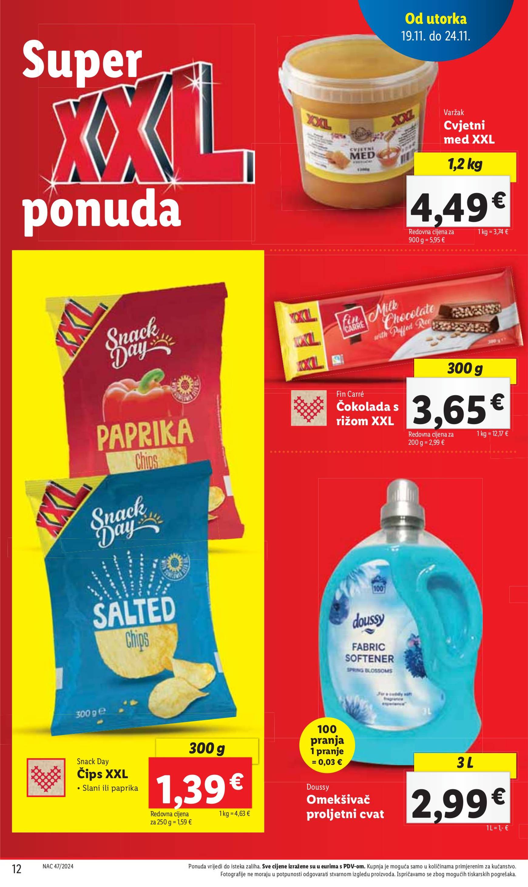 lidl - Lidl - Super ponuda katalog vrijedi od 19.11. do 24.11. - page: 12