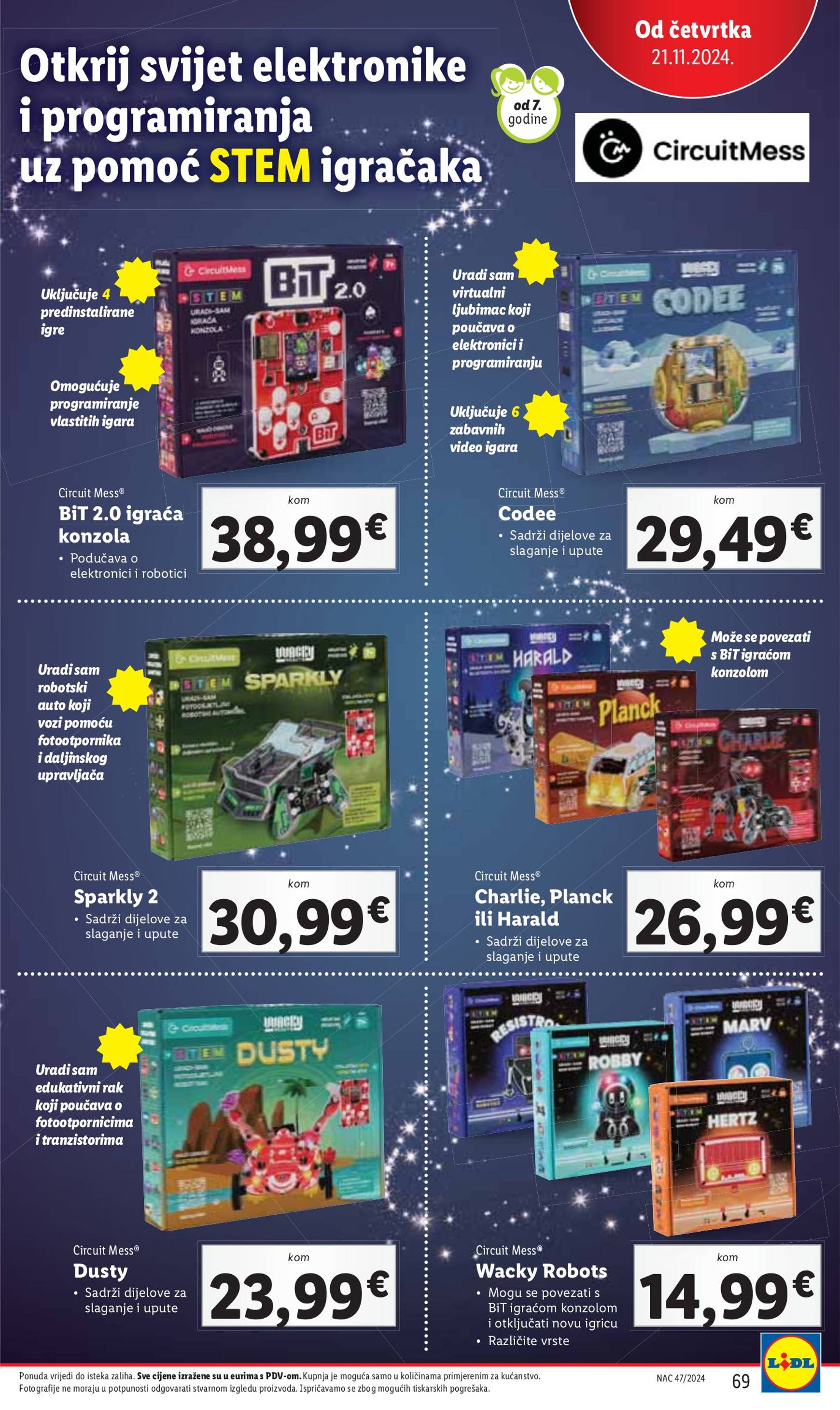 lidl - Lidl - Super ponuda katalog vrijedi od 19.11. do 24.11. - page: 69