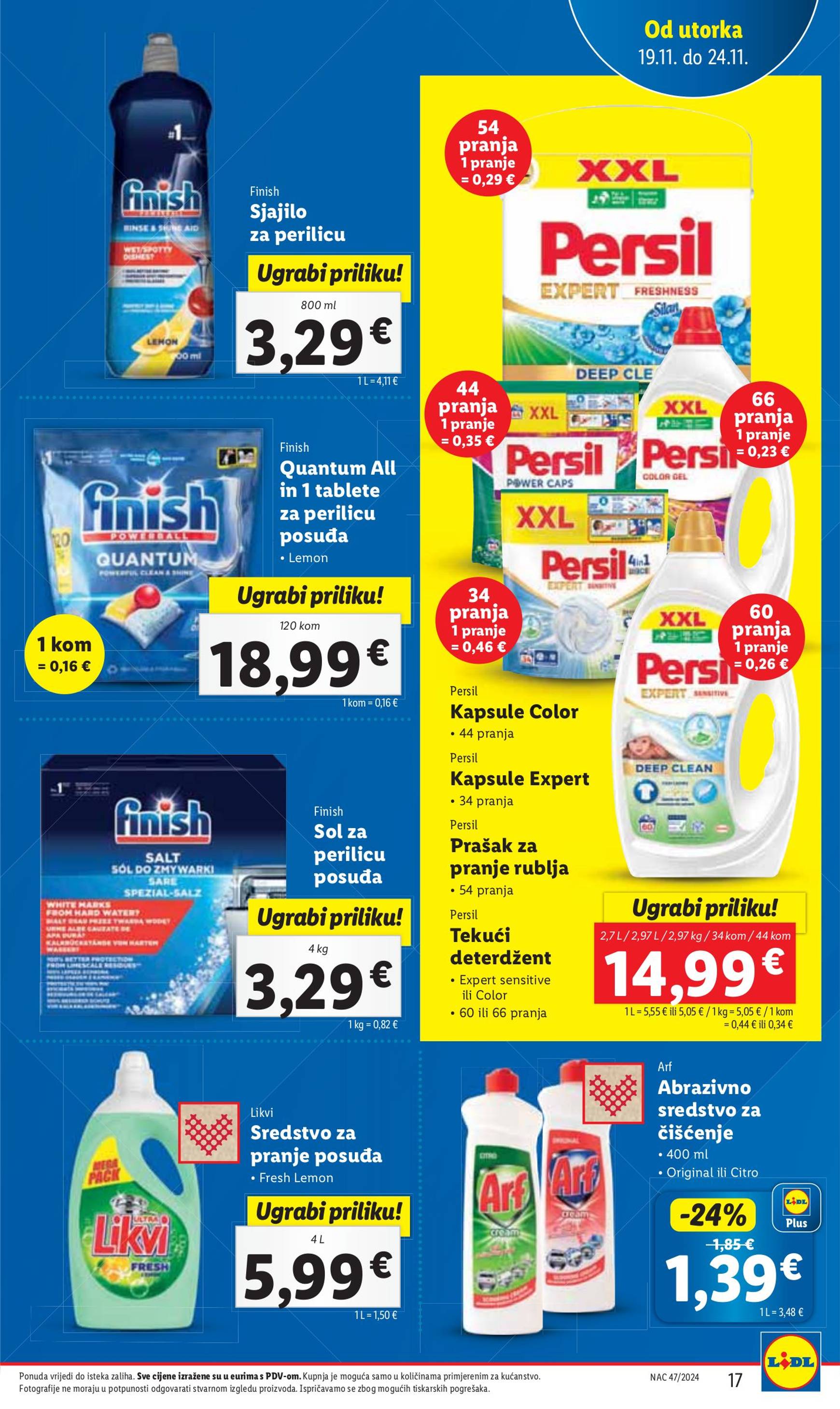 lidl - Lidl - Super ponuda katalog vrijedi od 19.11. do 24.11. - page: 17