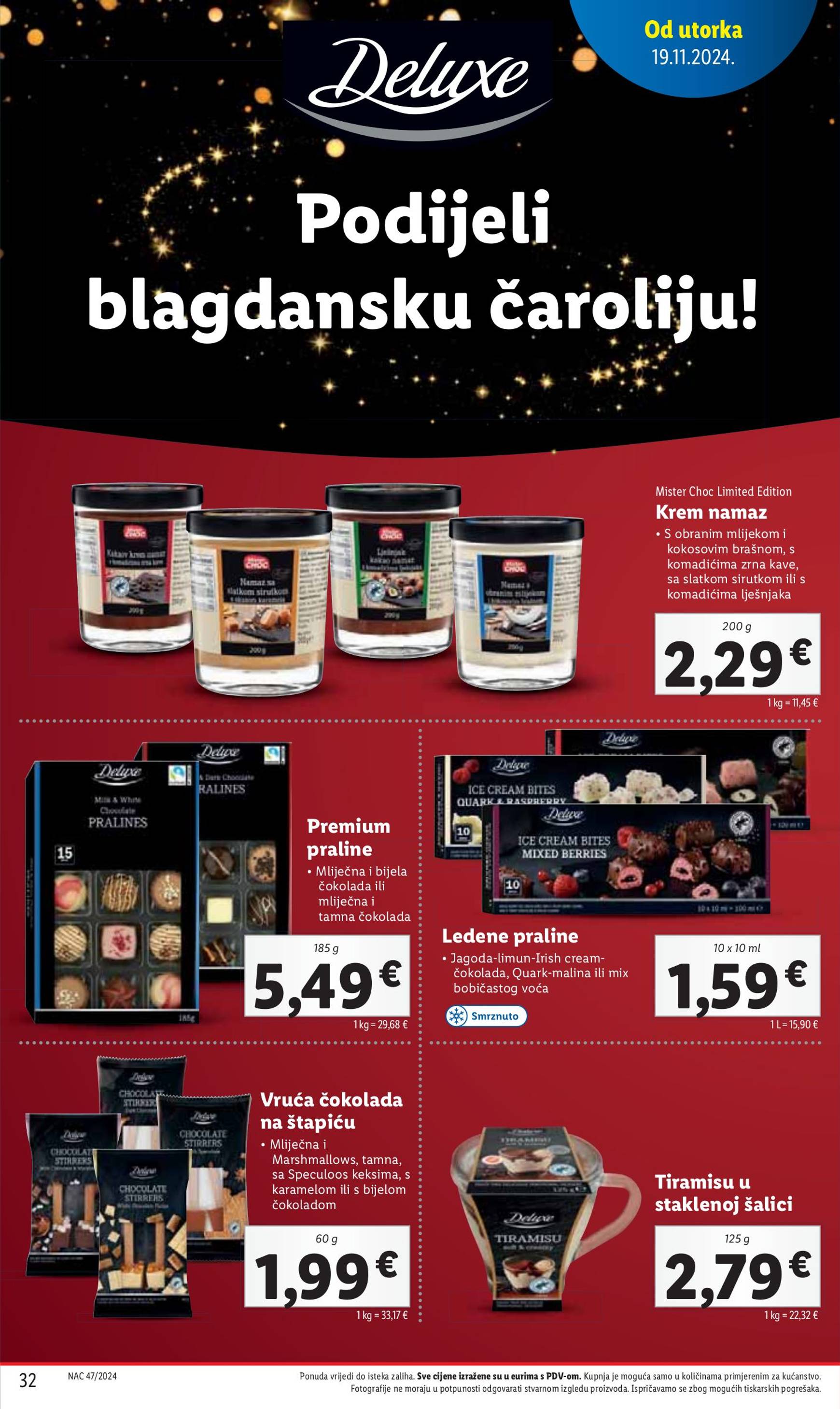 lidl - Lidl - Super ponuda katalog vrijedi od 19.11. do 24.11. - page: 32