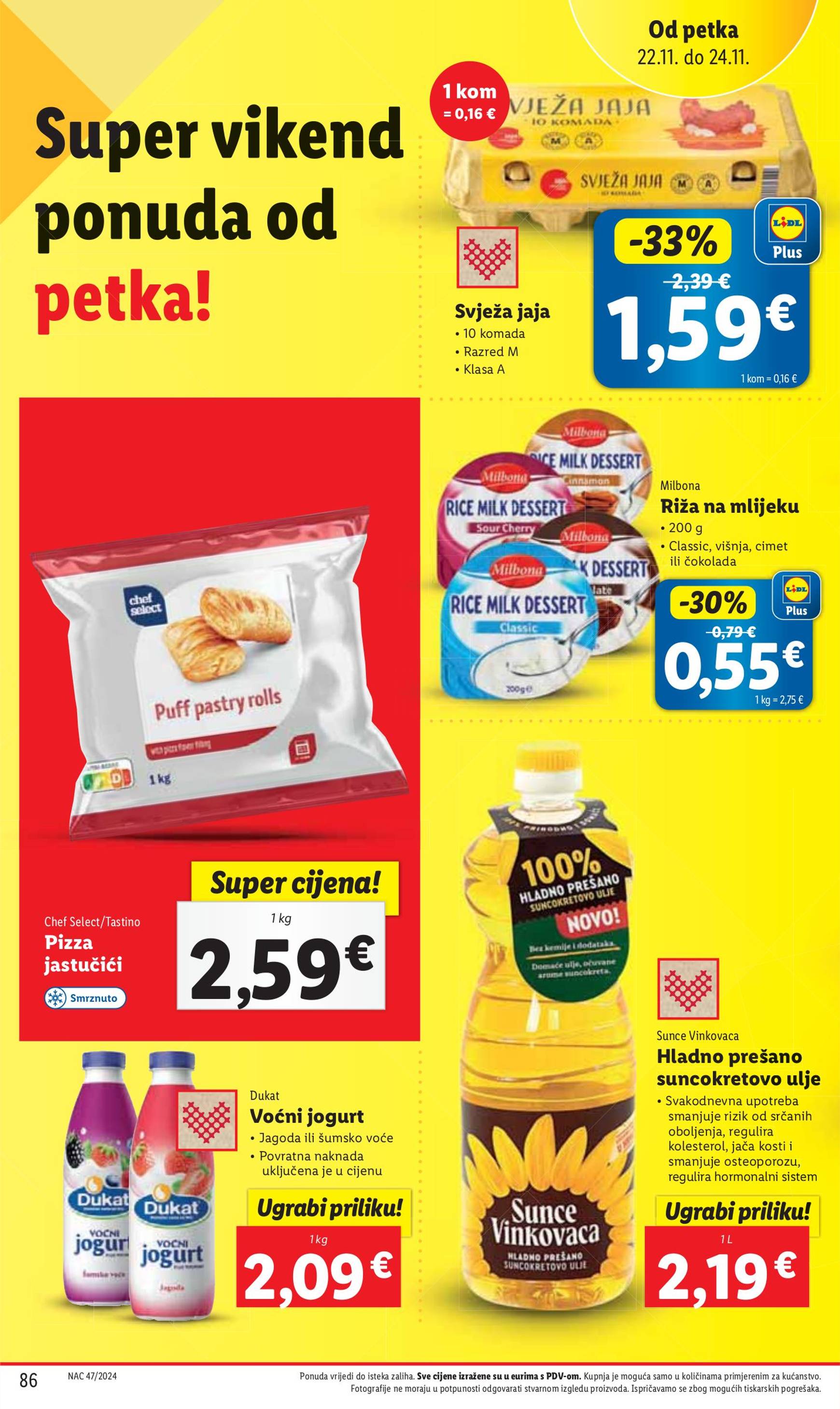 lidl - Lidl - Super ponuda katalog vrijedi od 19.11. do 24.11. - page: 86