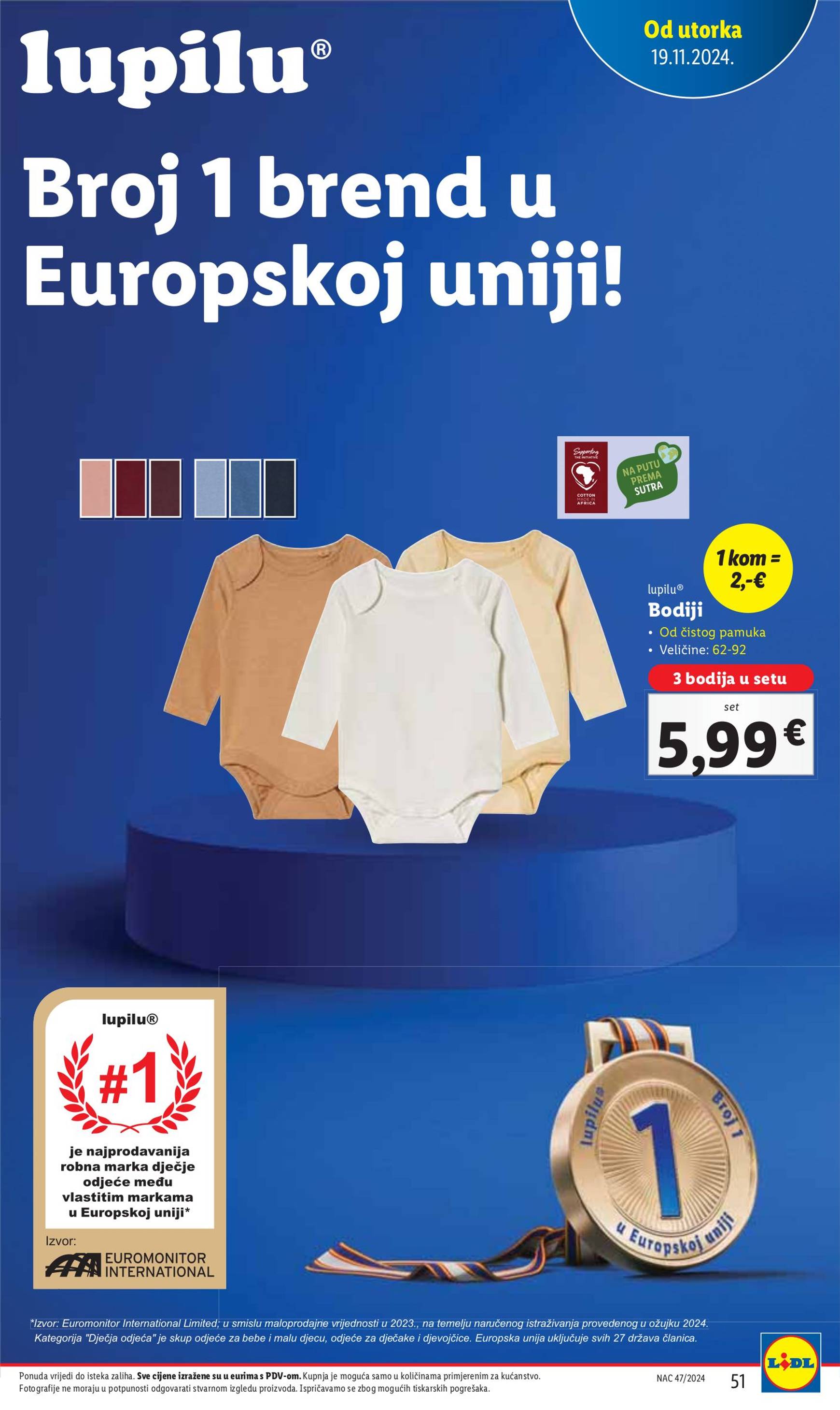 lidl - Lidl - Super ponuda katalog vrijedi od 19.11. do 24.11. - page: 51