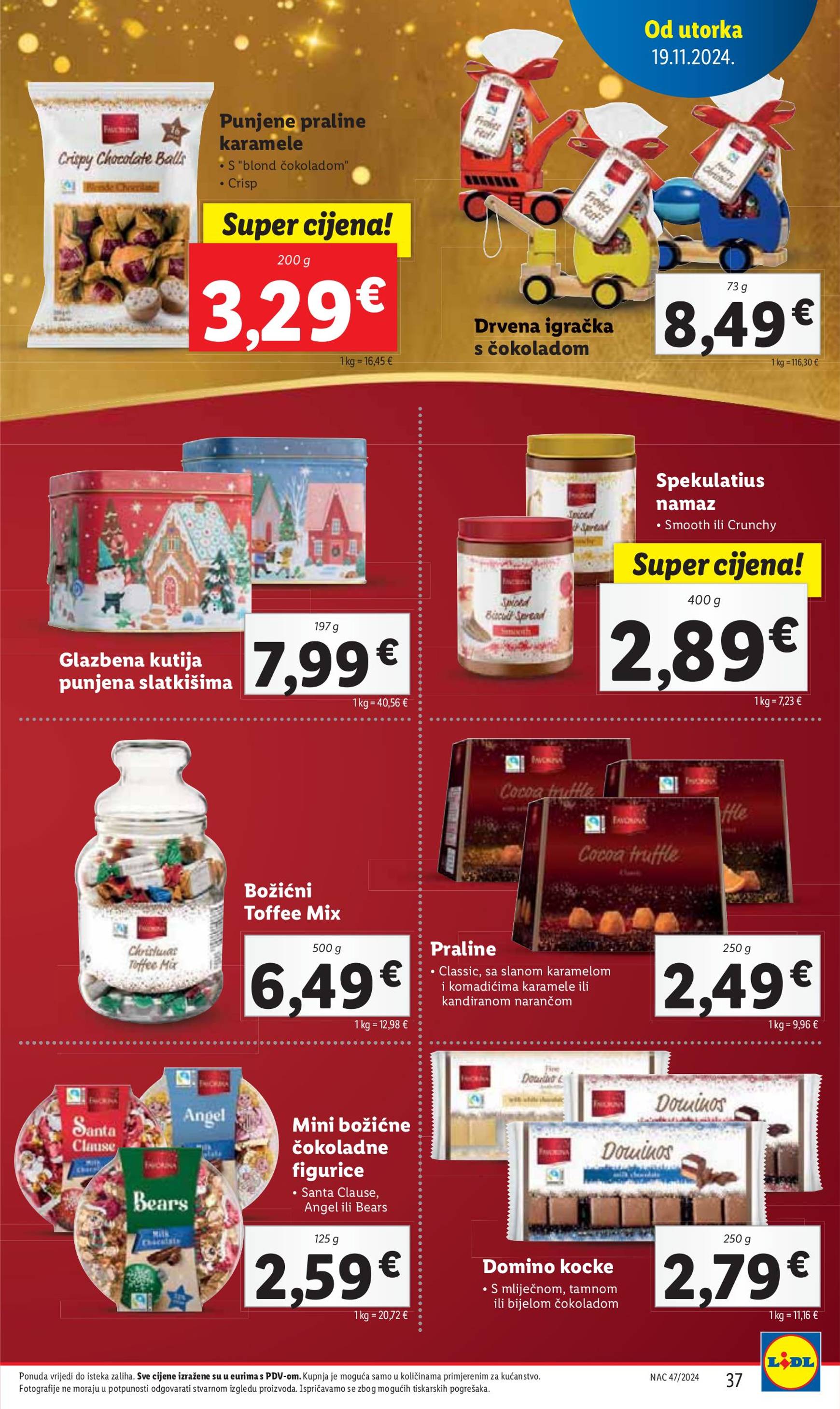 lidl - Lidl - Super ponuda katalog vrijedi od 19.11. do 24.11. - page: 37