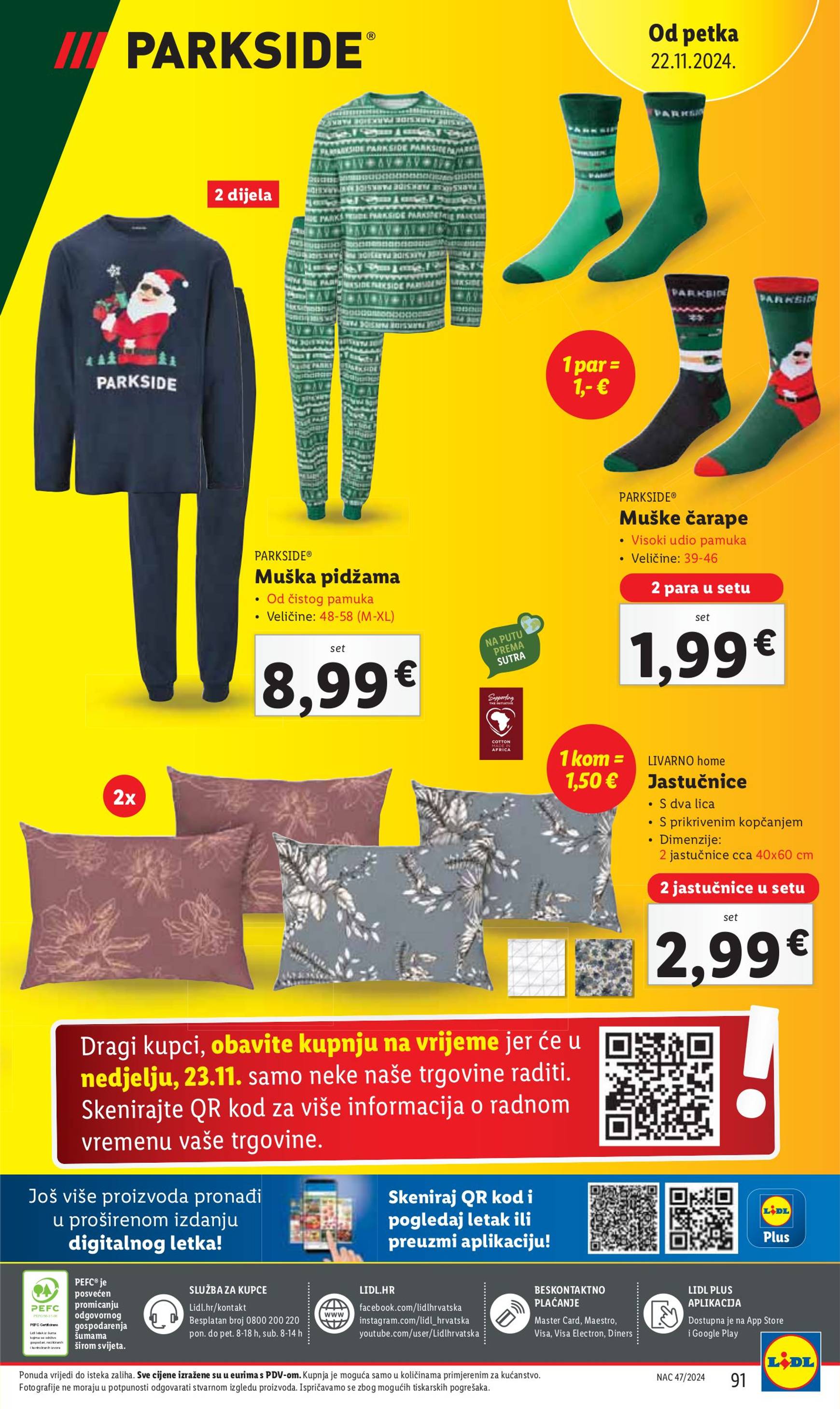 lidl - Lidl - Super ponuda katalog vrijedi od 19.11. do 24.11. - page: 91