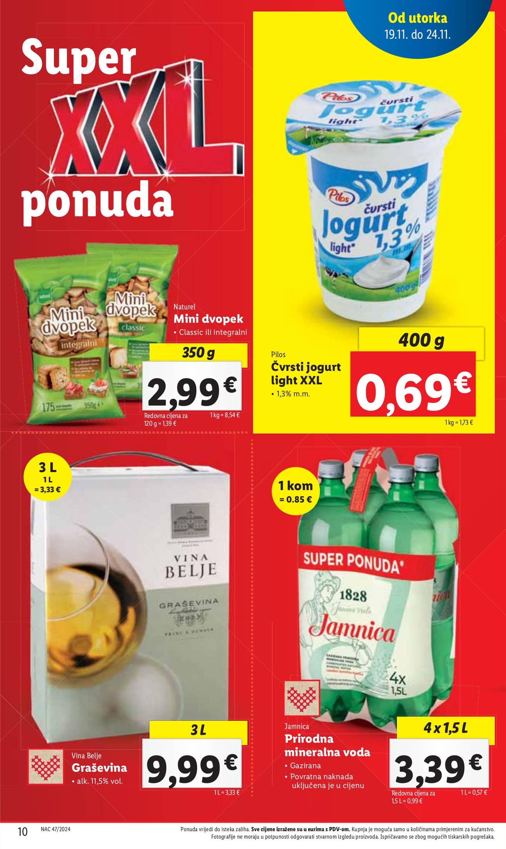 lidl - Lidl - Super ponuda katalog vrijedi od 19.11. do 24.11. - page: 10