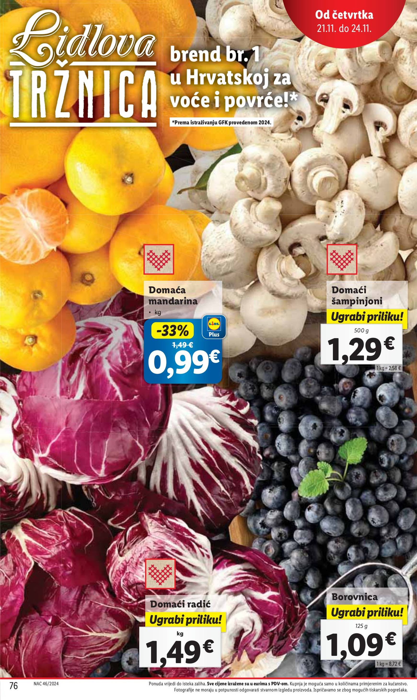 lidl - Lidl - Super ponuda katalog vrijedi od 19.11. do 24.11. - page: 76