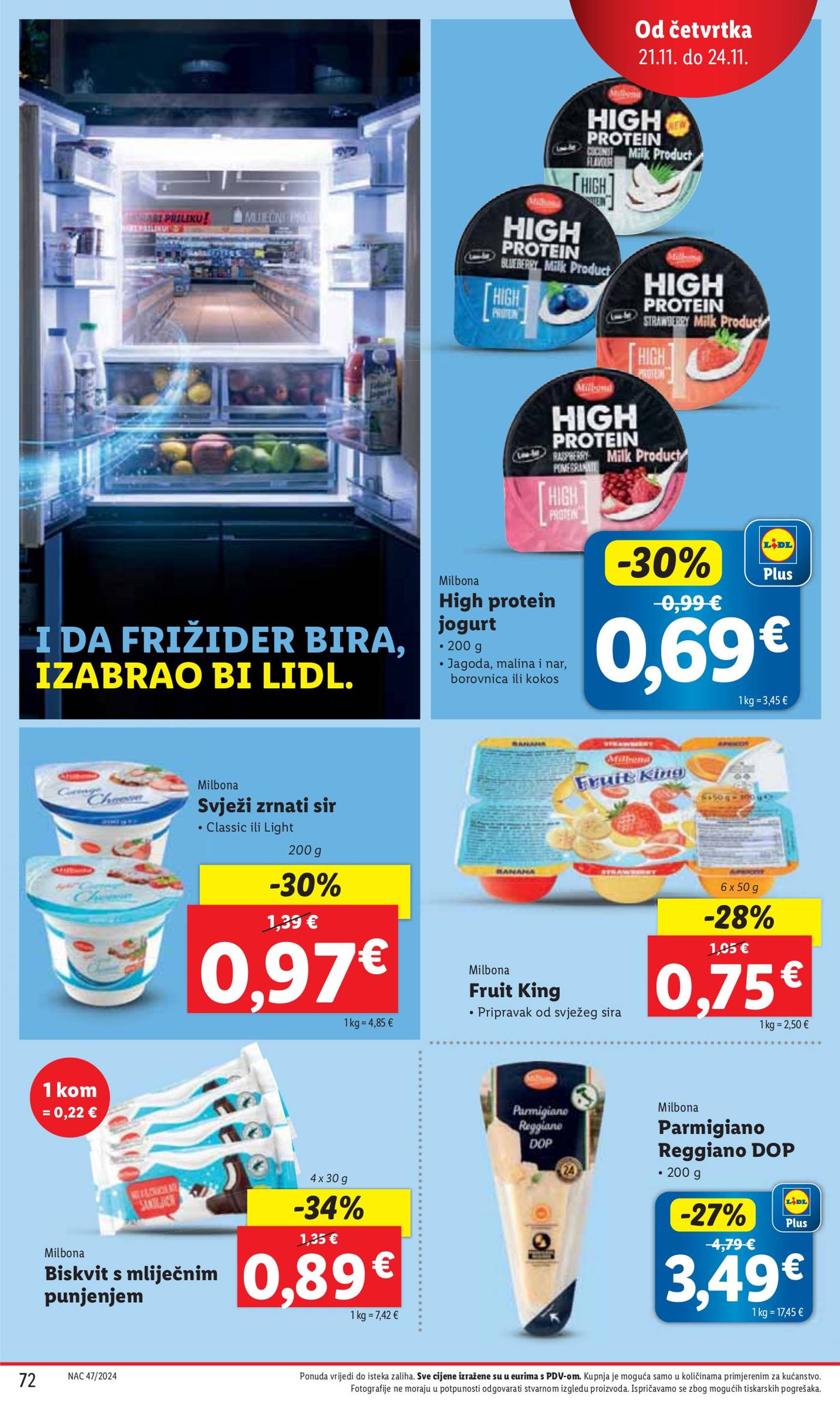 lidl - Lidl - Super ponuda katalog vrijedi od 19.11. do 24.11. - page: 72