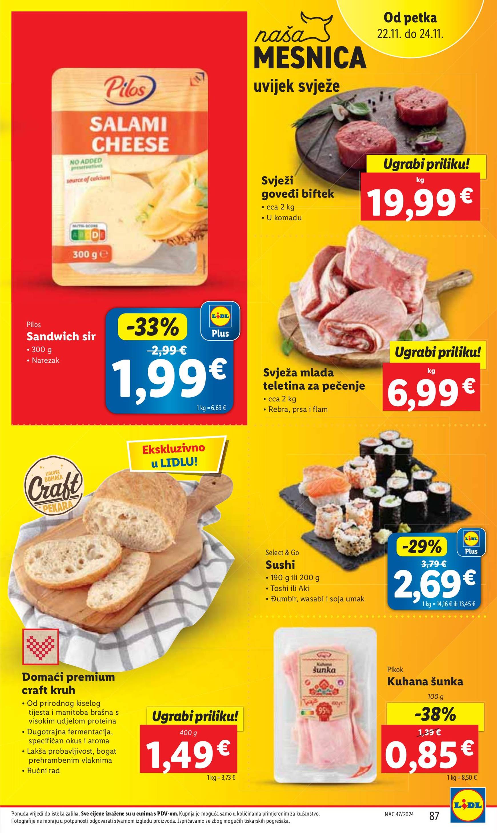 lidl - Lidl - Super ponuda katalog vrijedi od 19.11. do 24.11. - page: 87