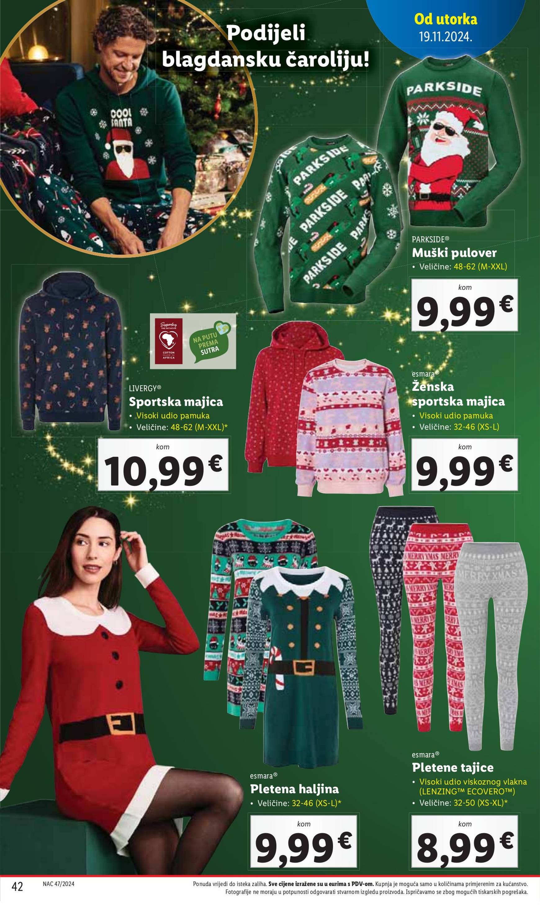 lidl - Lidl - Super ponuda katalog vrijedi od 19.11. do 24.11. - page: 42