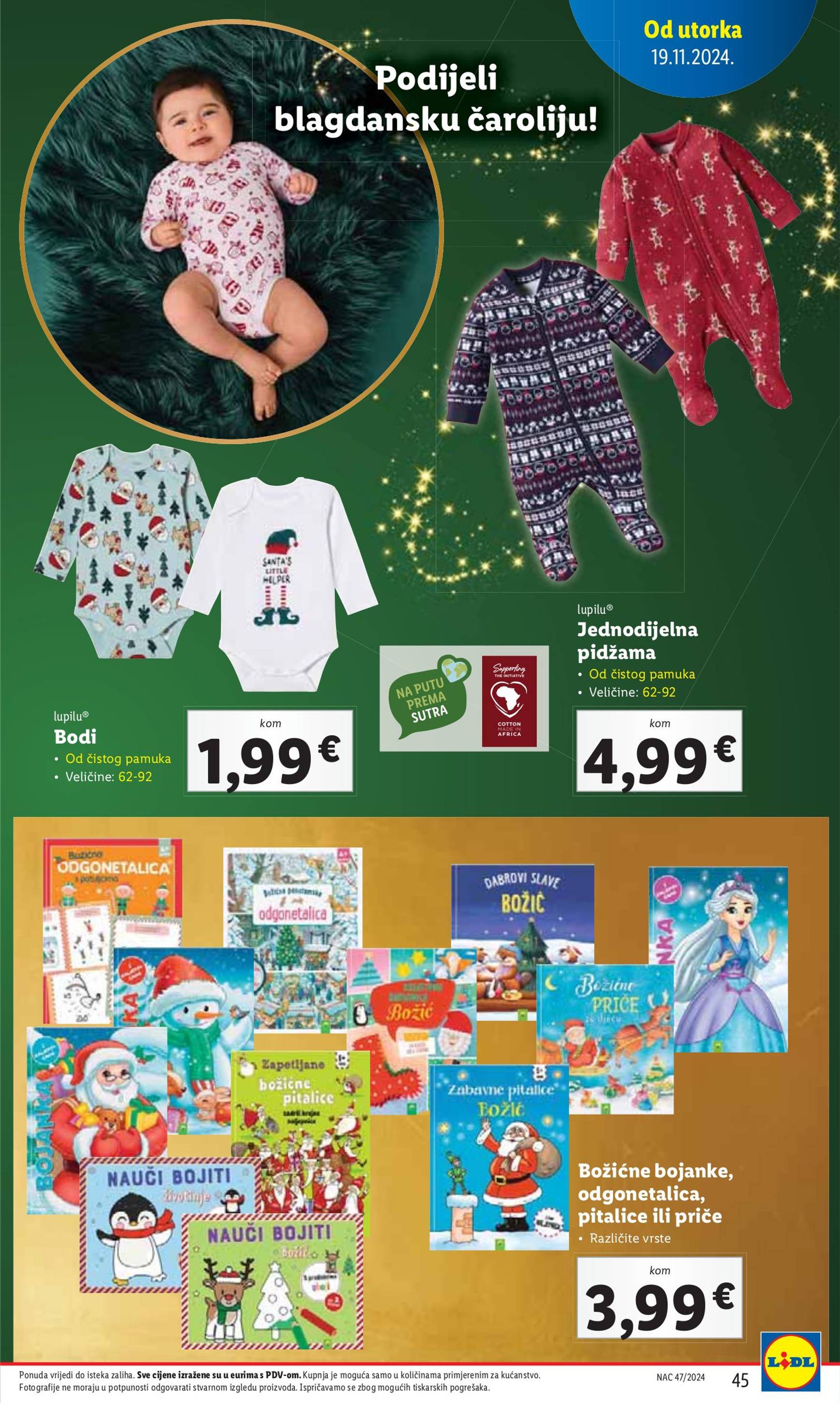 lidl - Lidl - Super ponuda katalog vrijedi od 19.11. do 24.11. - page: 45