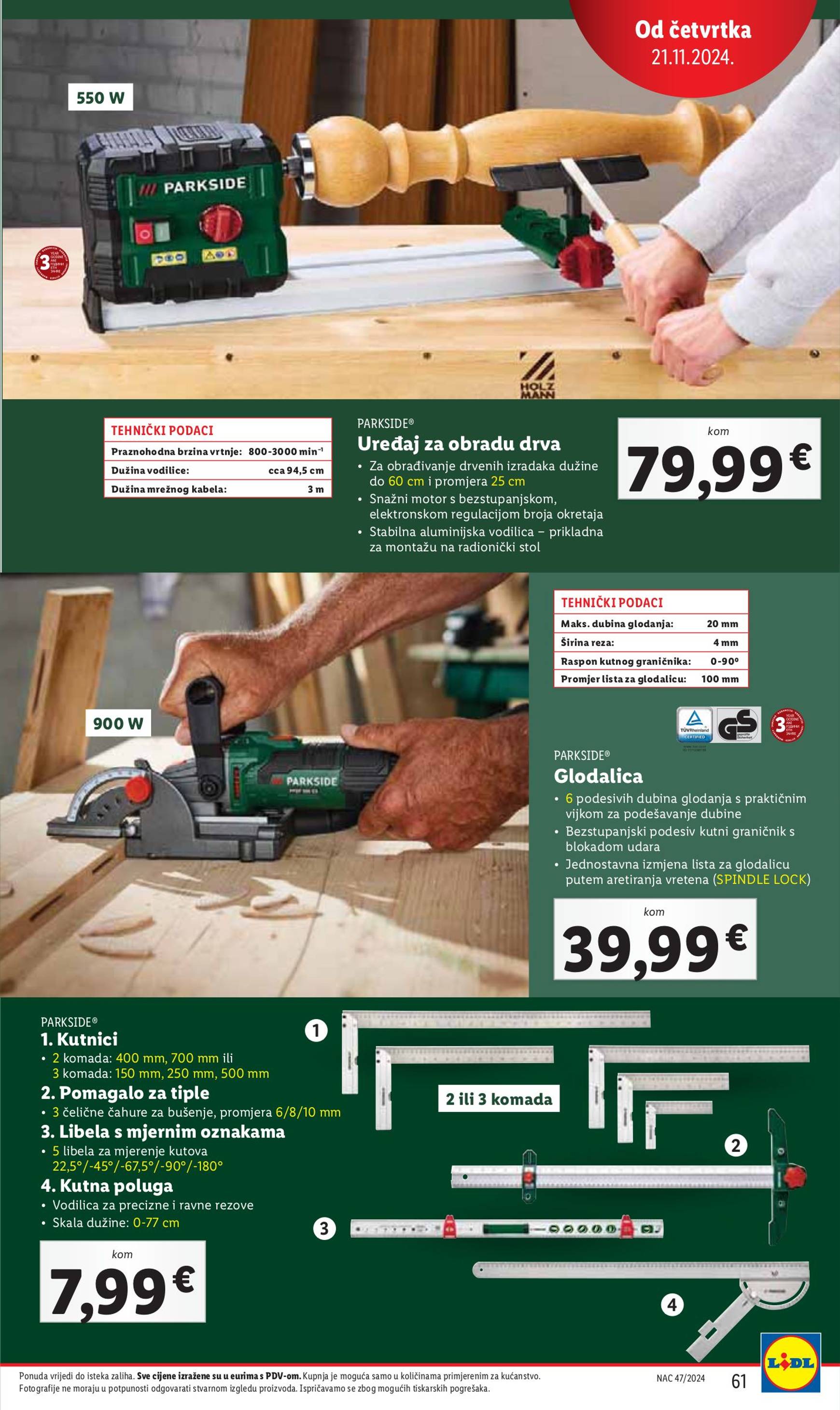 lidl - Lidl - Super ponuda katalog vrijedi od 19.11. do 24.11. - page: 61