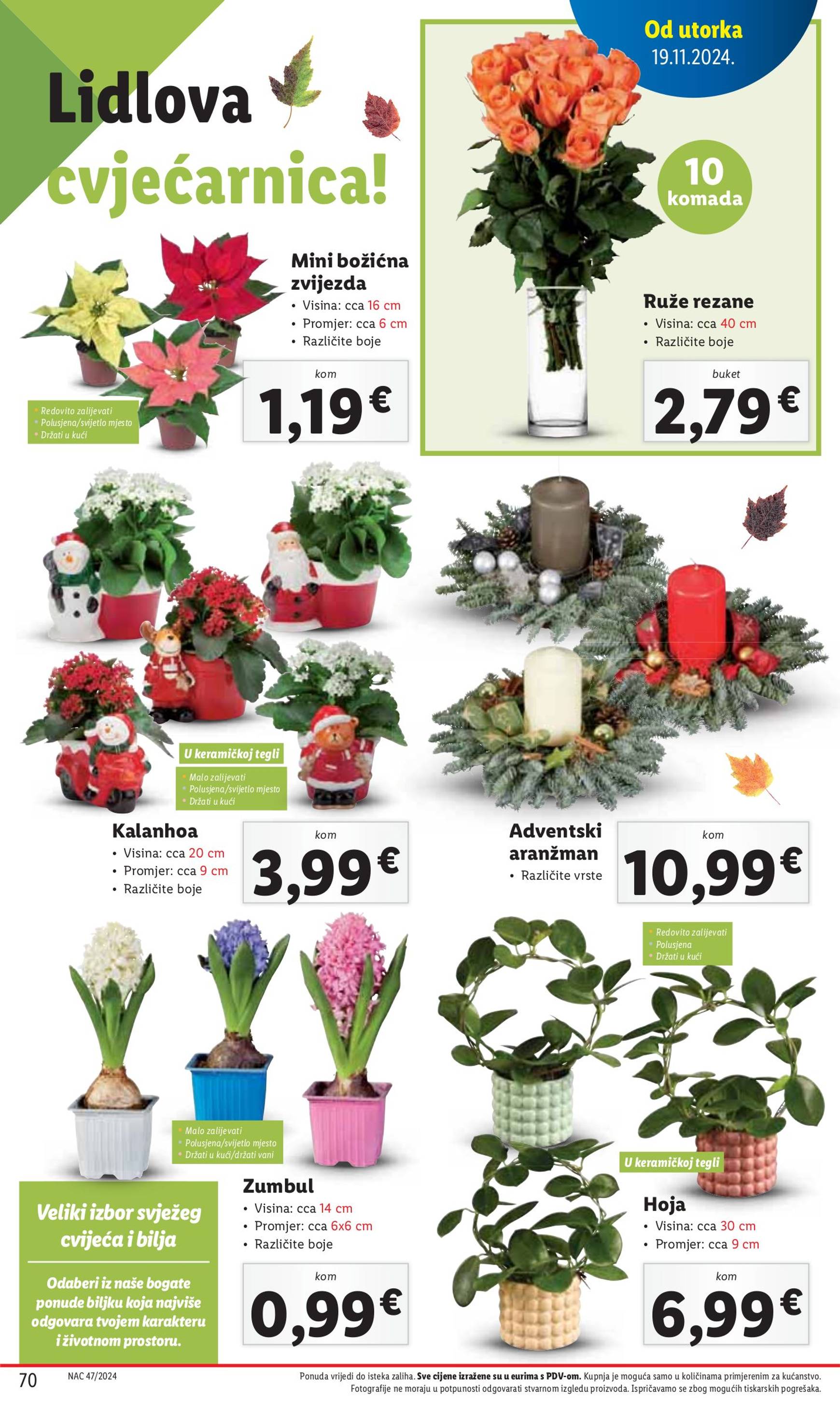 lidl - Lidl - Super ponuda katalog vrijedi od 19.11. do 24.11. - page: 70