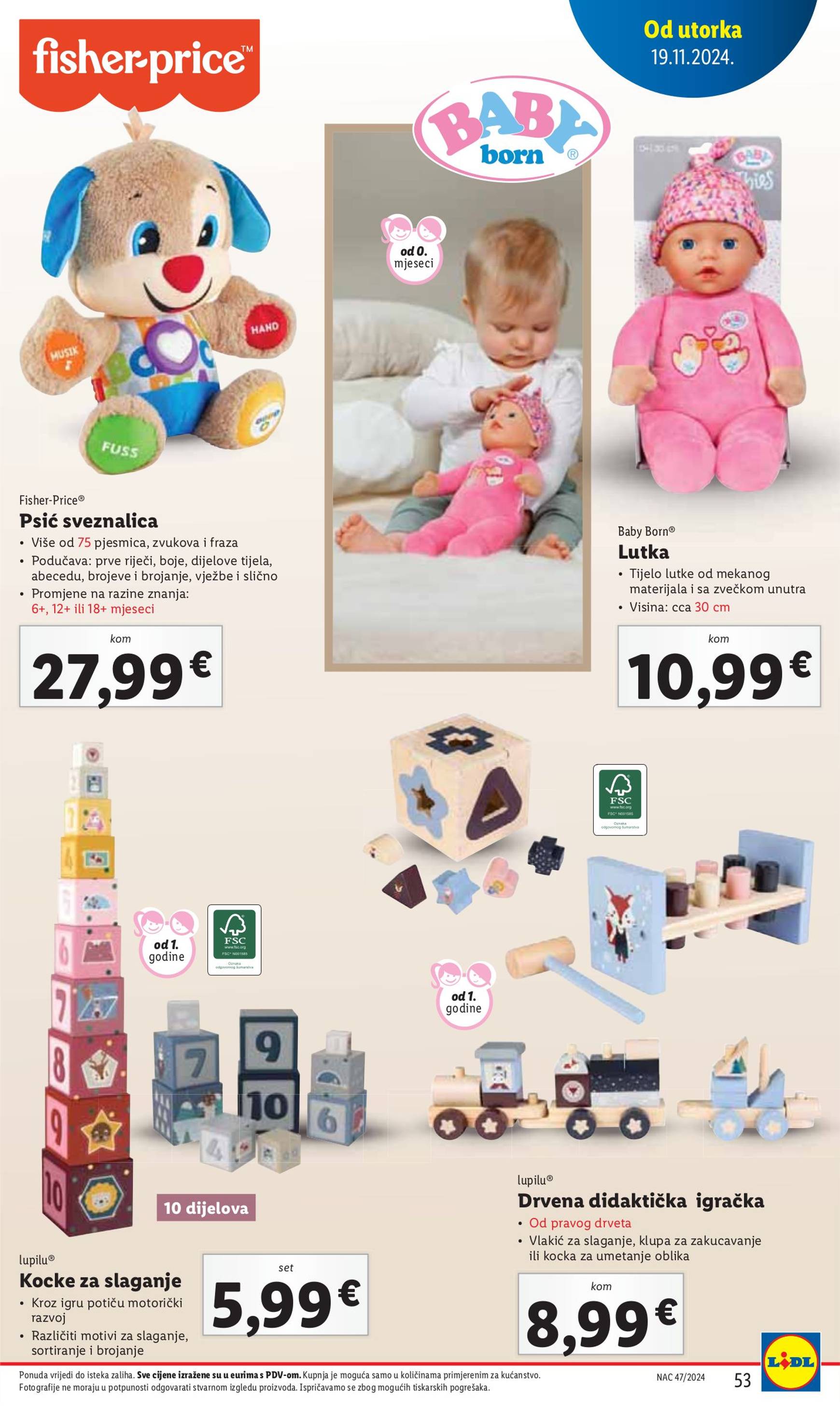 lidl - Lidl - Super ponuda katalog vrijedi od 19.11. do 24.11. - page: 53