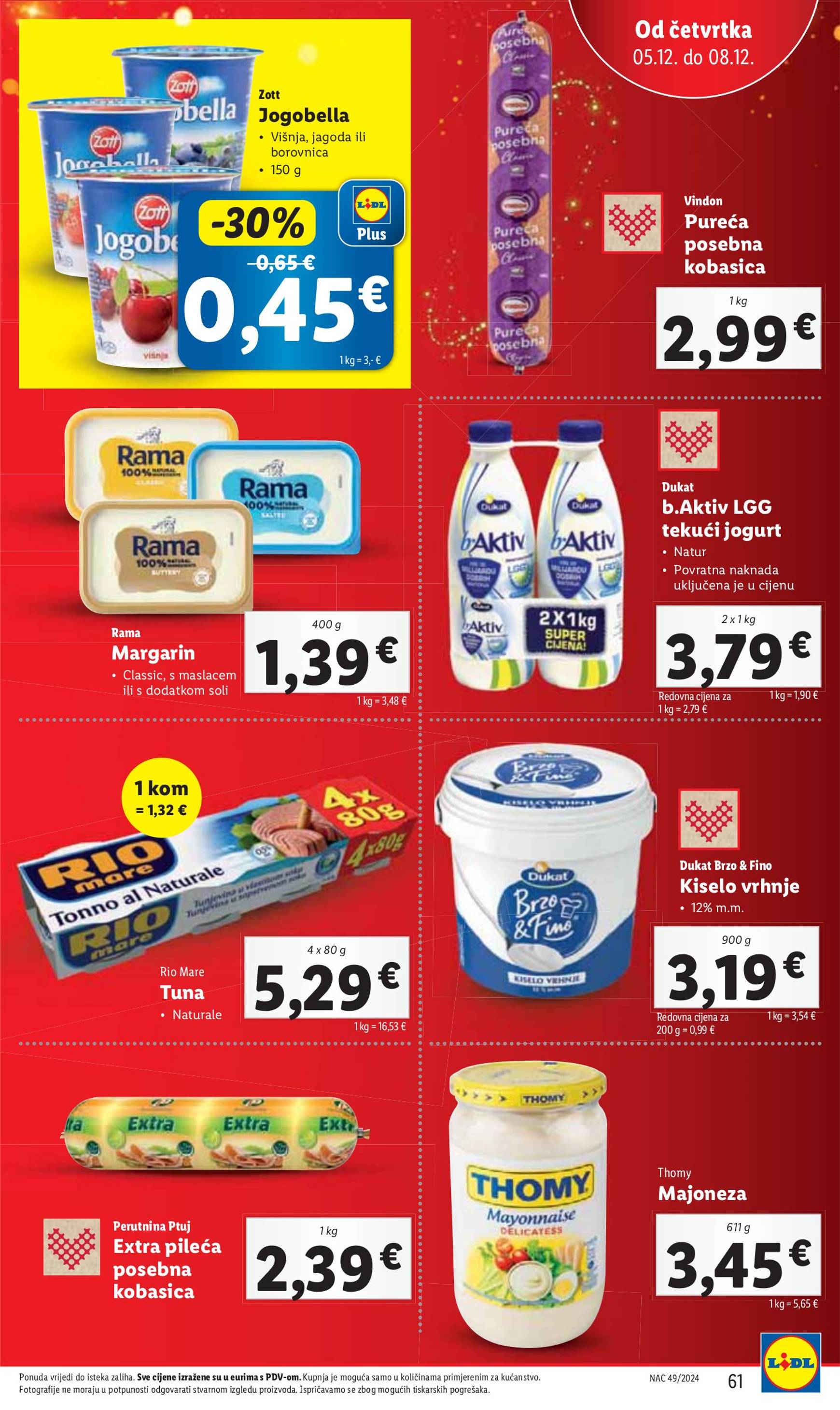 lidl - Lidl katalog vrijedi od 02.12. do 08.12. - page: 61