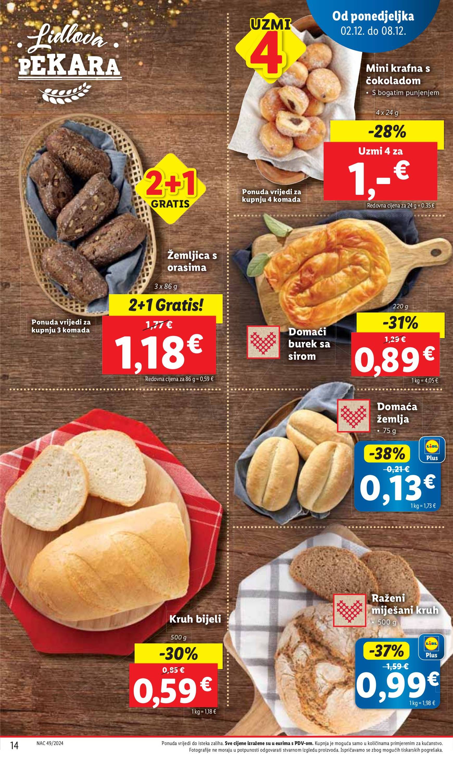 lidl - Lidl katalog vrijedi od 02.12. do 08.12. - page: 14