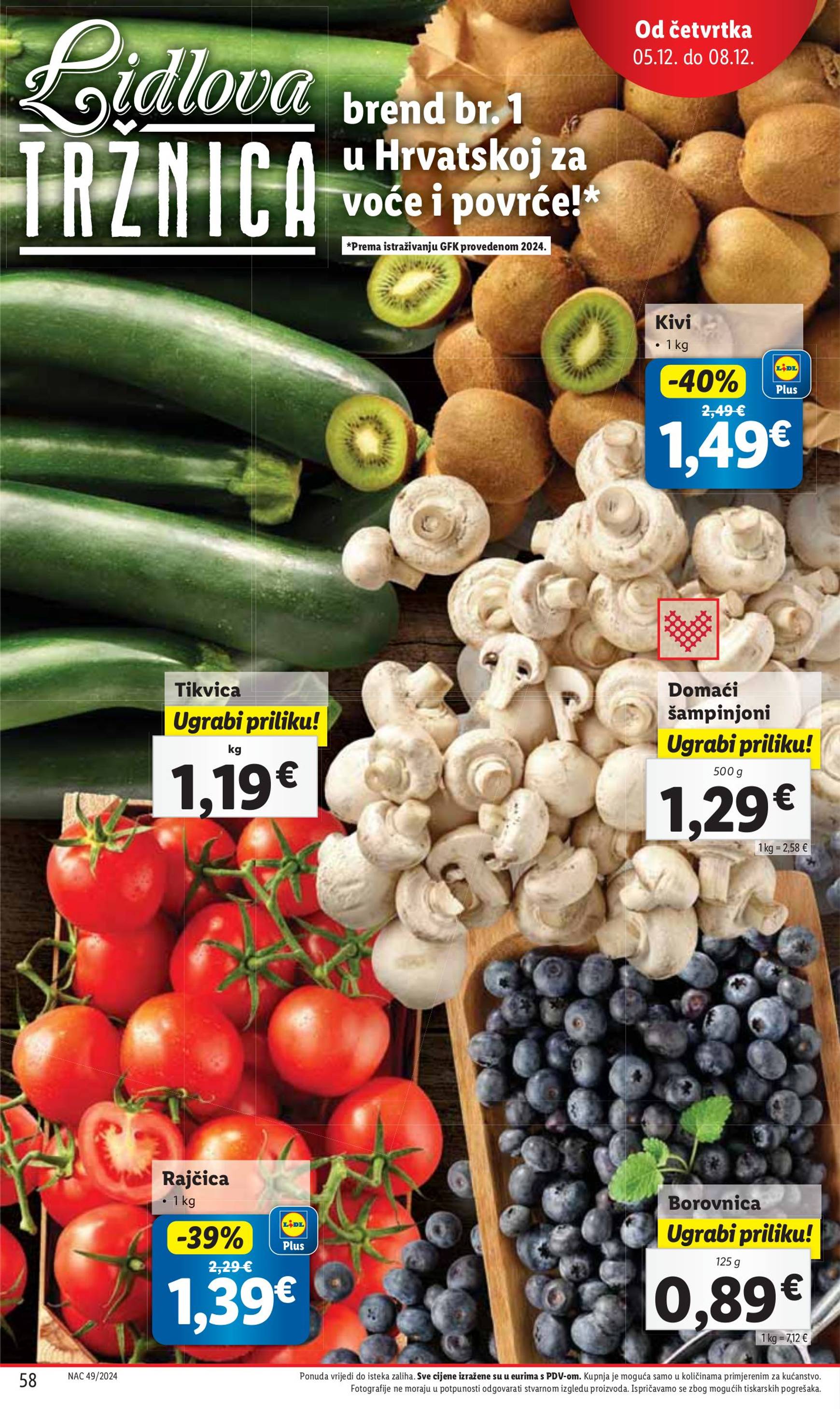 lidl - Lidl katalog vrijedi od 02.12. do 08.12. - page: 58