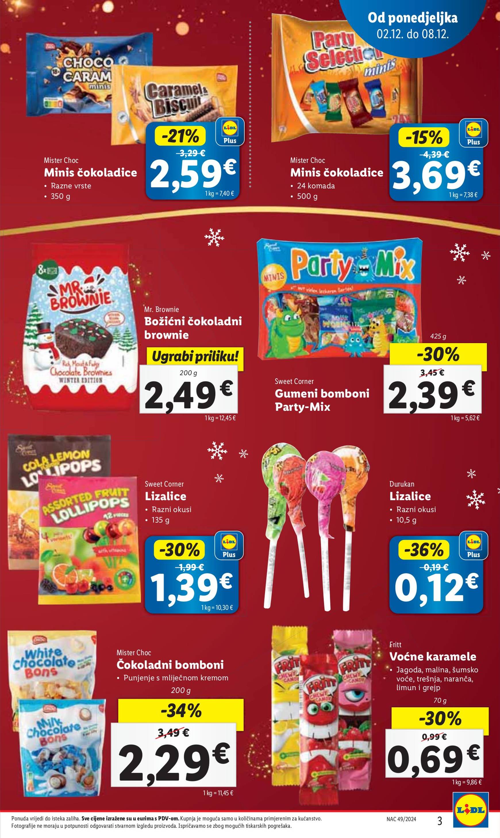 lidl - Lidl katalog vrijedi od 02.12. do 08.12. - page: 3