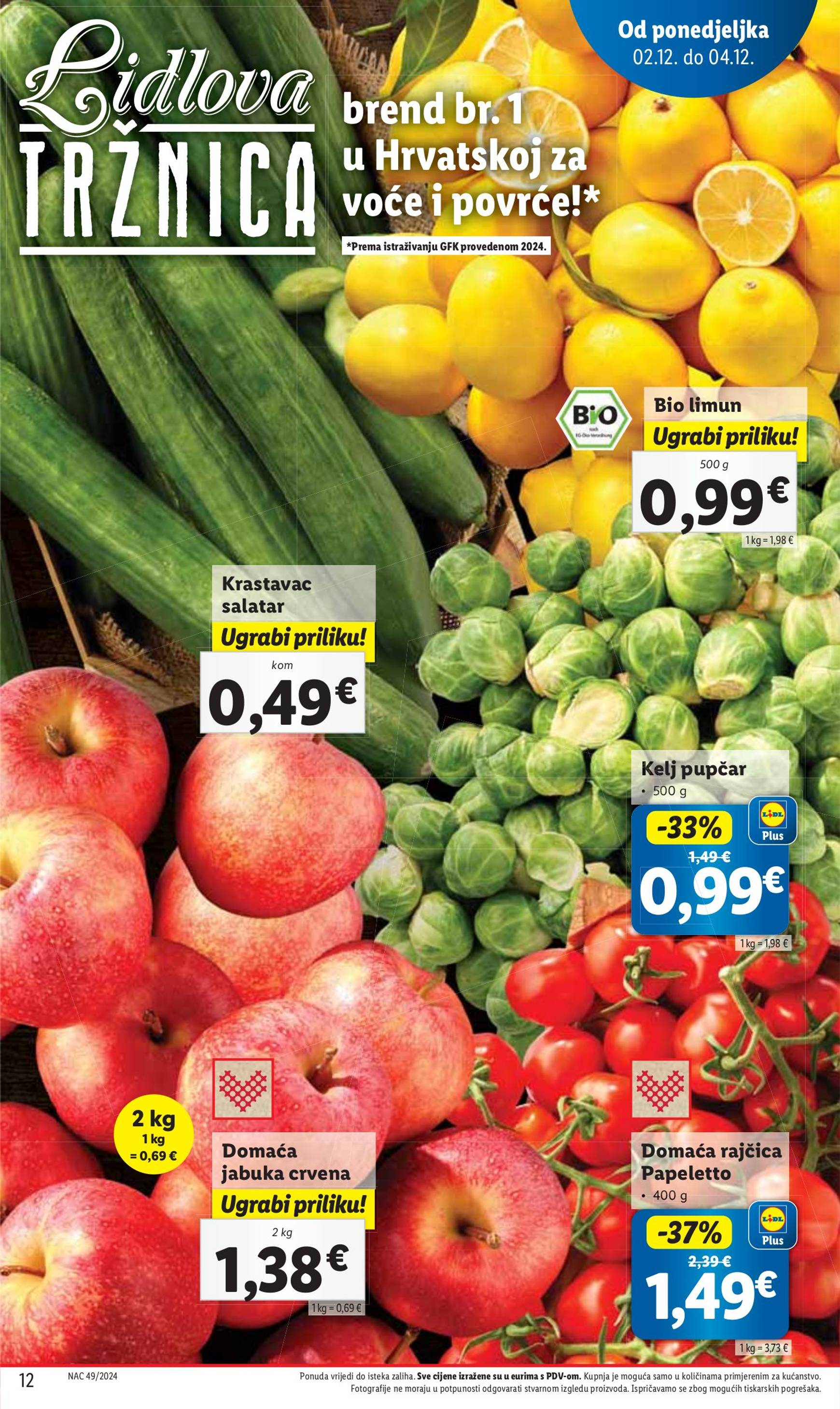 lidl - Lidl katalog vrijedi od 02.12. do 08.12. - page: 12