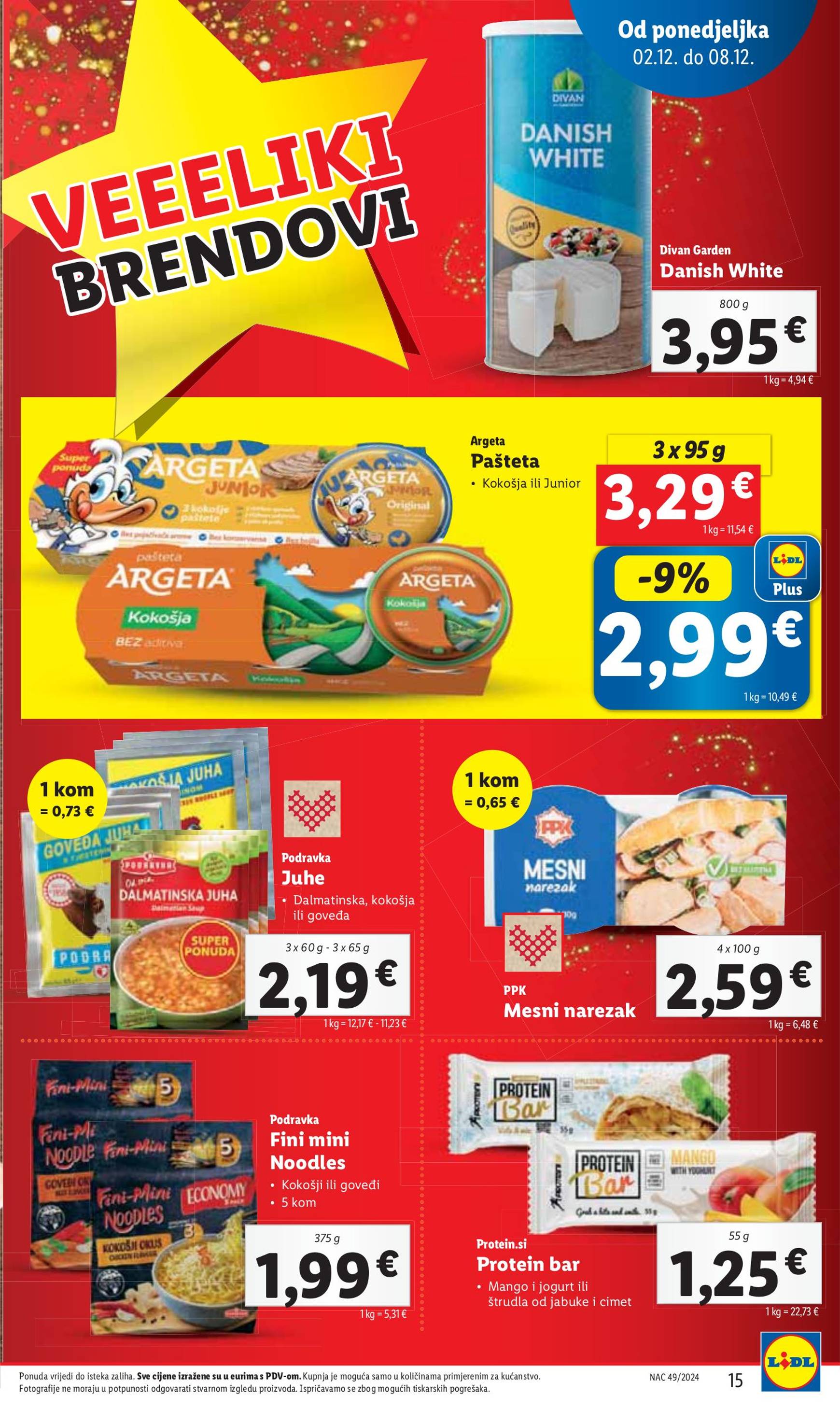 lidl - Lidl katalog vrijedi od 02.12. do 08.12. - page: 15