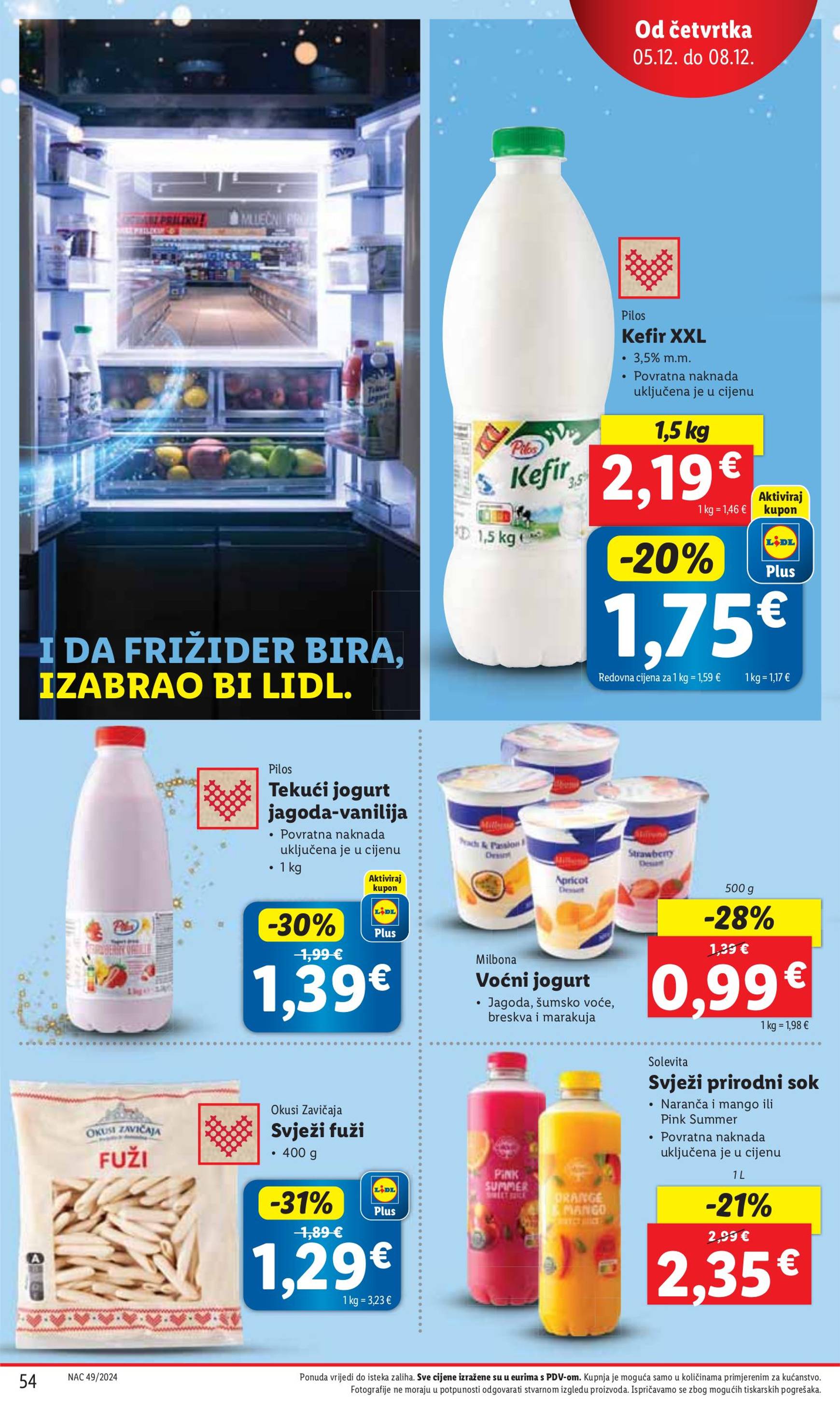 lidl - Lidl katalog vrijedi od 02.12. do 08.12. - page: 54