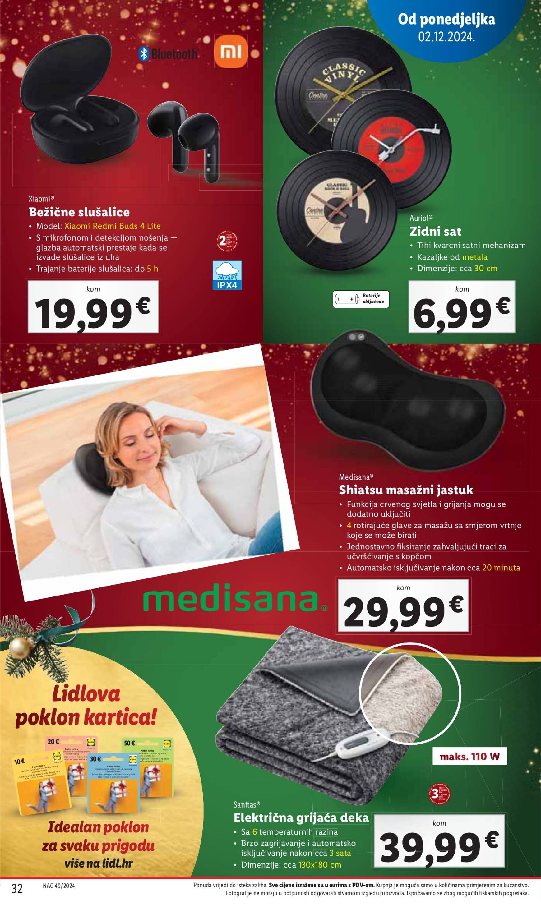 lidl - Lidl katalog vrijedi od 02.12. do 08.12. - page: 32