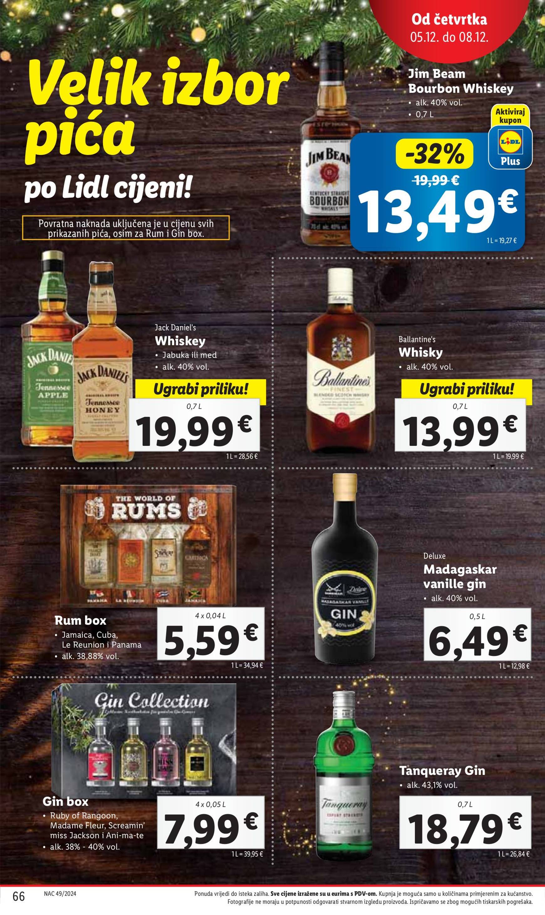 lidl - Lidl katalog vrijedi od 02.12. do 08.12. - page: 66