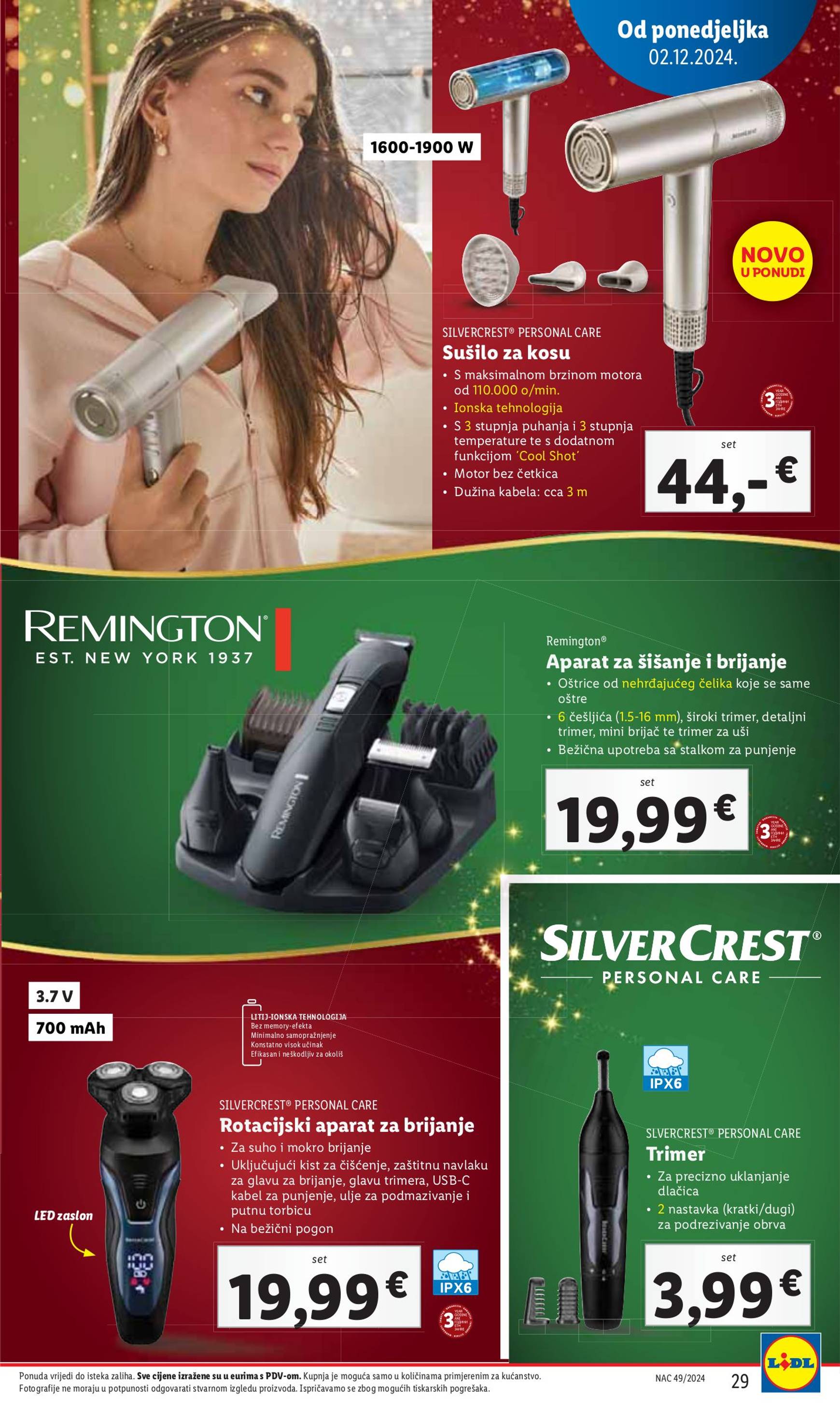 lidl - Lidl katalog vrijedi od 02.12. do 08.12. - page: 29