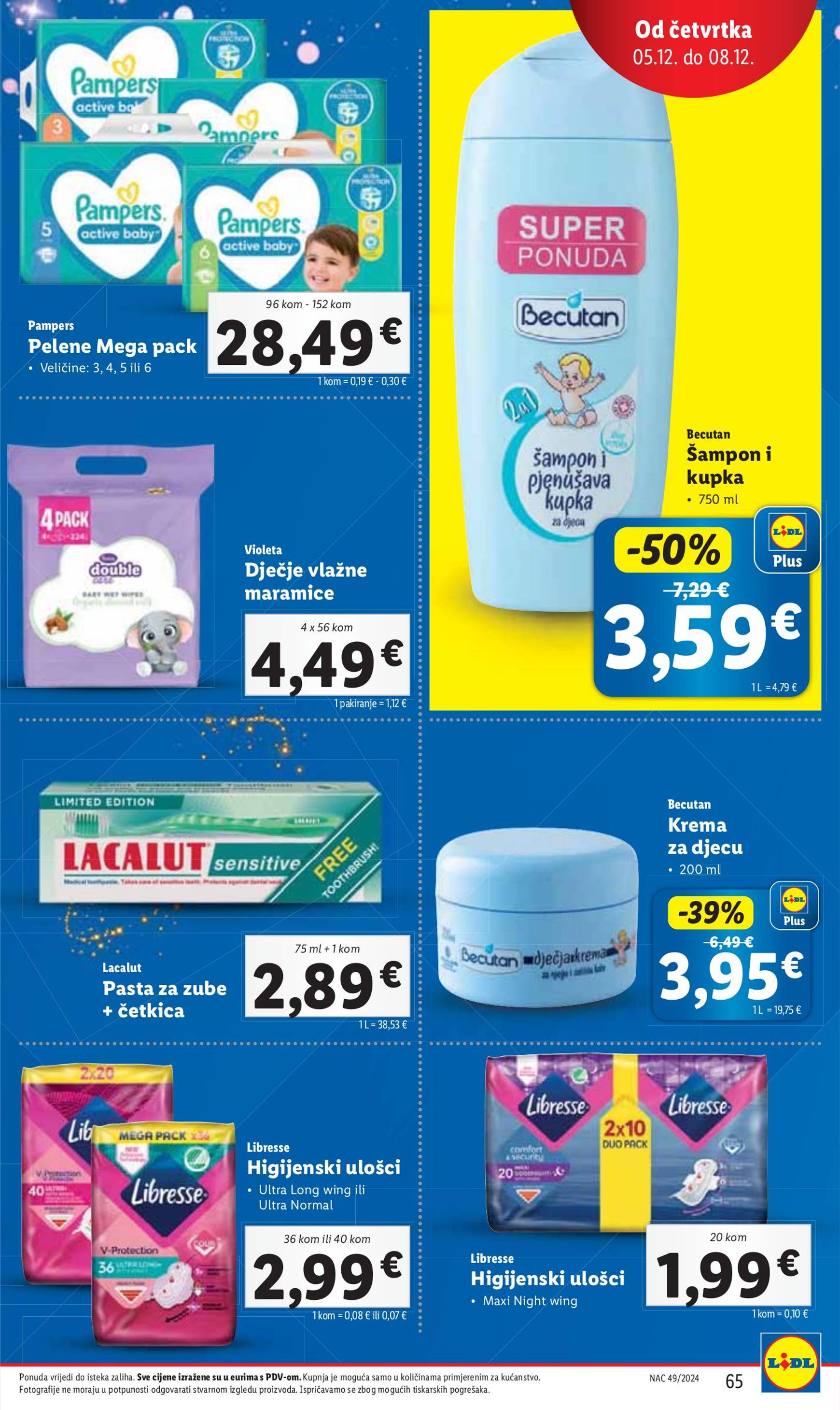 lidl - Lidl katalog vrijedi od 02.12. do 08.12. - page: 65