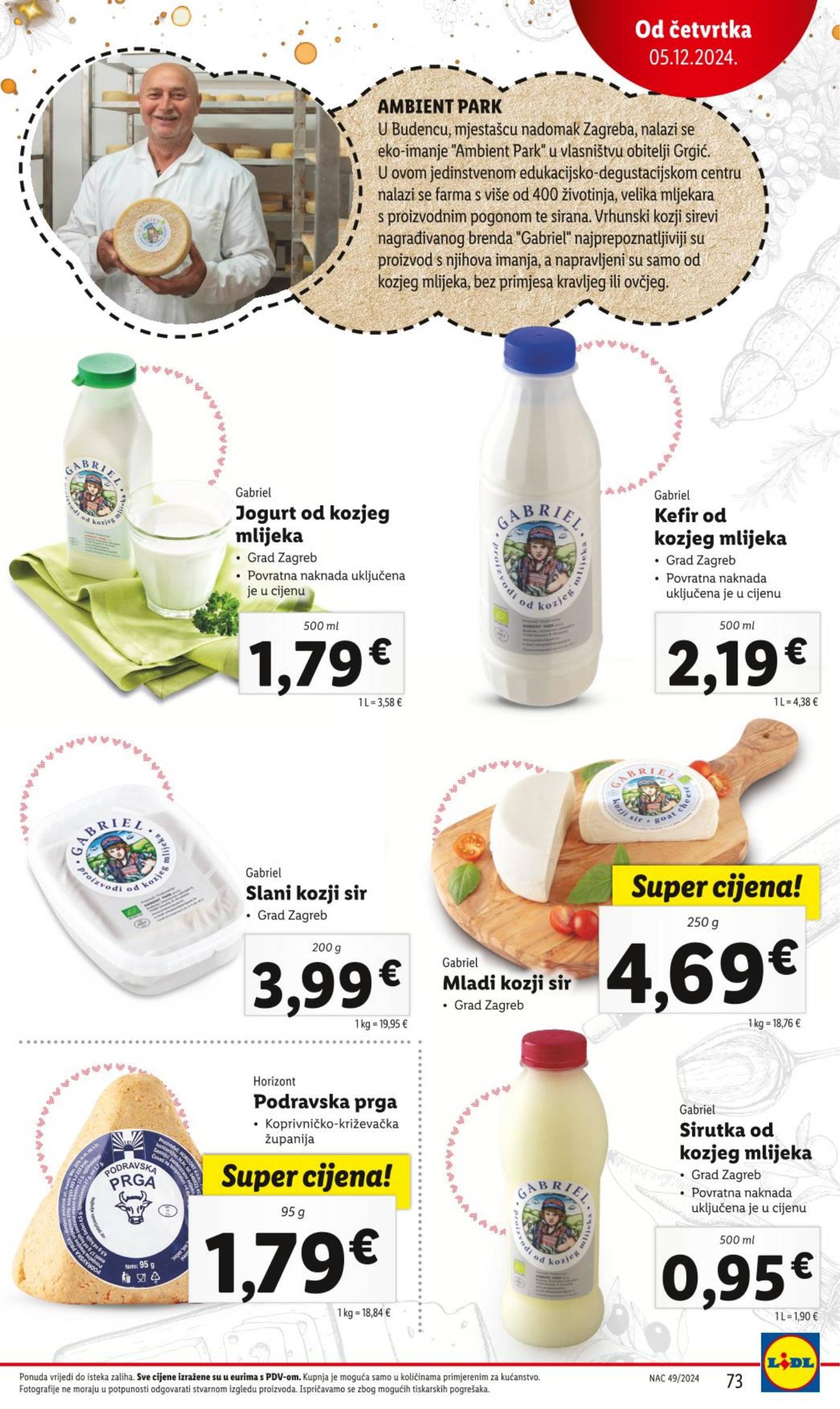 lidl - Lidl katalog vrijedi od 02.12. do 08.12. - page: 73