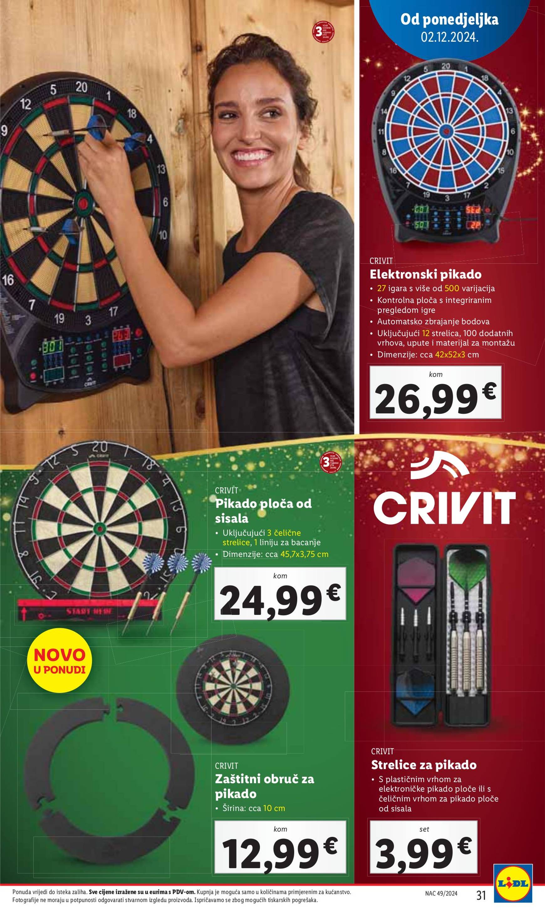 lidl - Lidl katalog vrijedi od 02.12. do 08.12. - page: 31