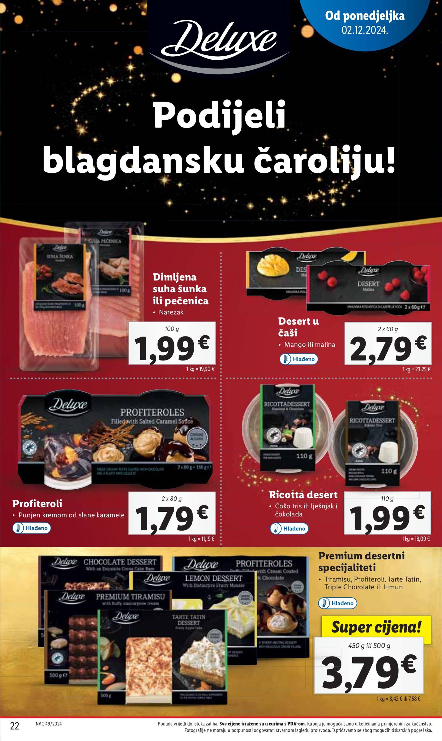 lidl - Lidl katalog vrijedi od 02.12. do 08.12. - page: 22