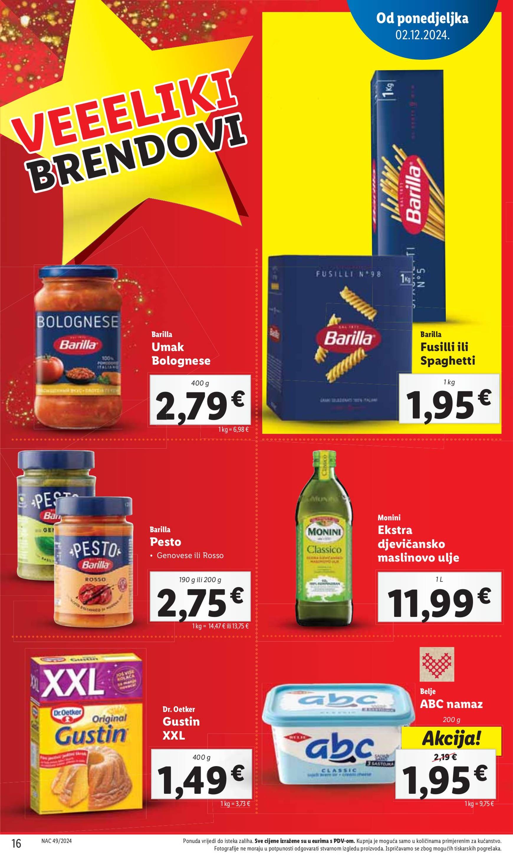 lidl - Lidl katalog vrijedi od 02.12. do 08.12. - page: 16