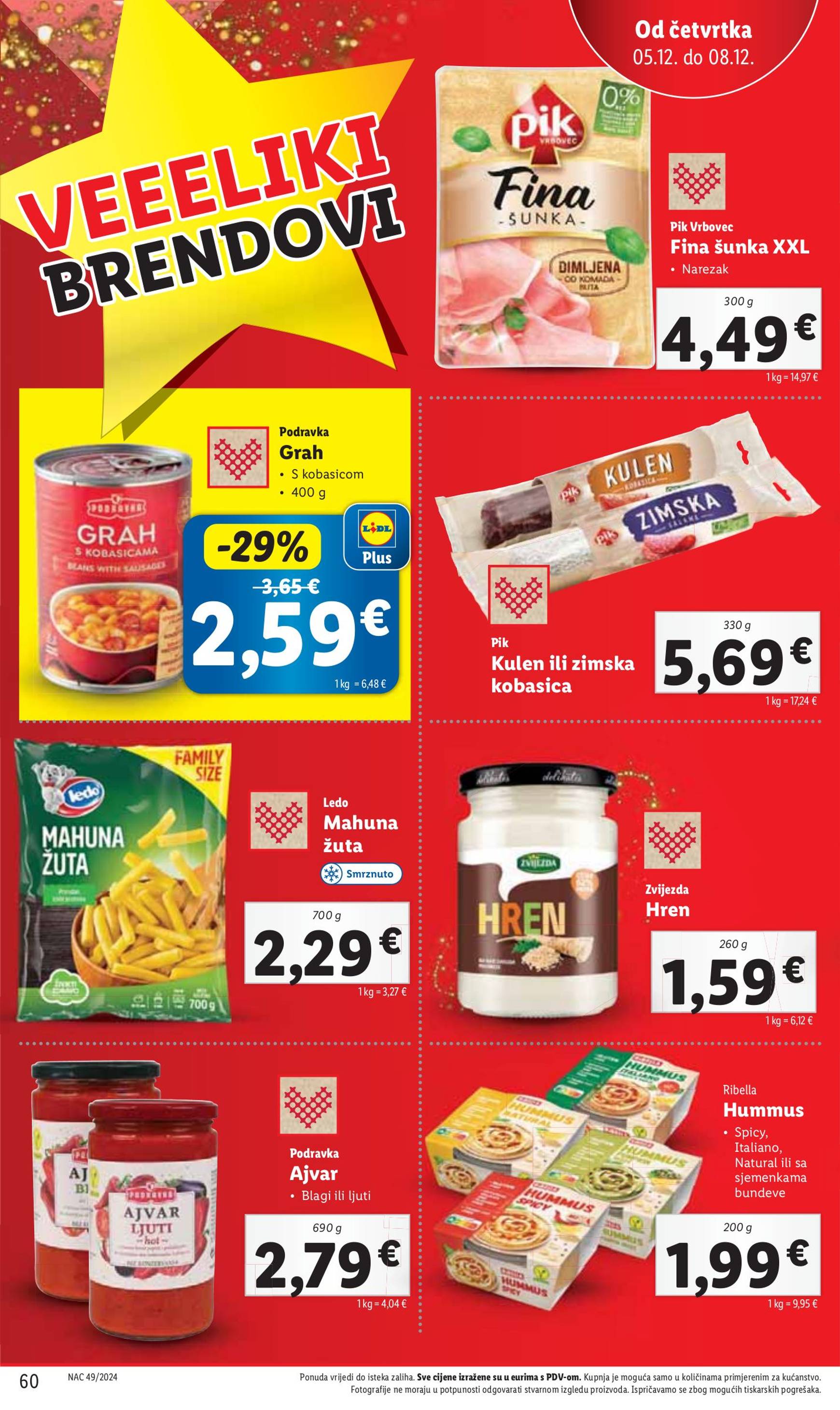 lidl - Lidl katalog vrijedi od 02.12. do 08.12. - page: 60