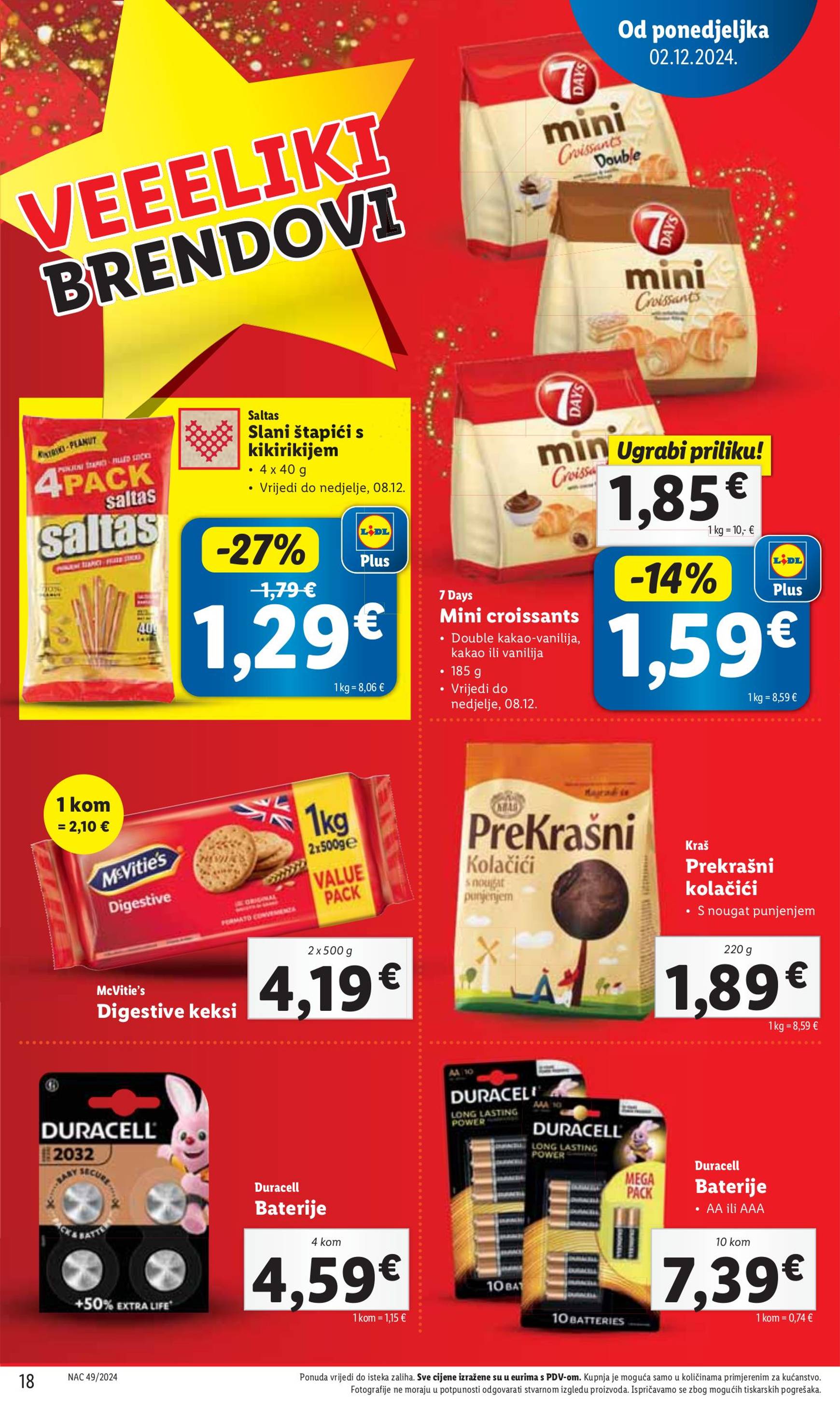 lidl - Lidl katalog vrijedi od 02.12. do 08.12. - page: 18