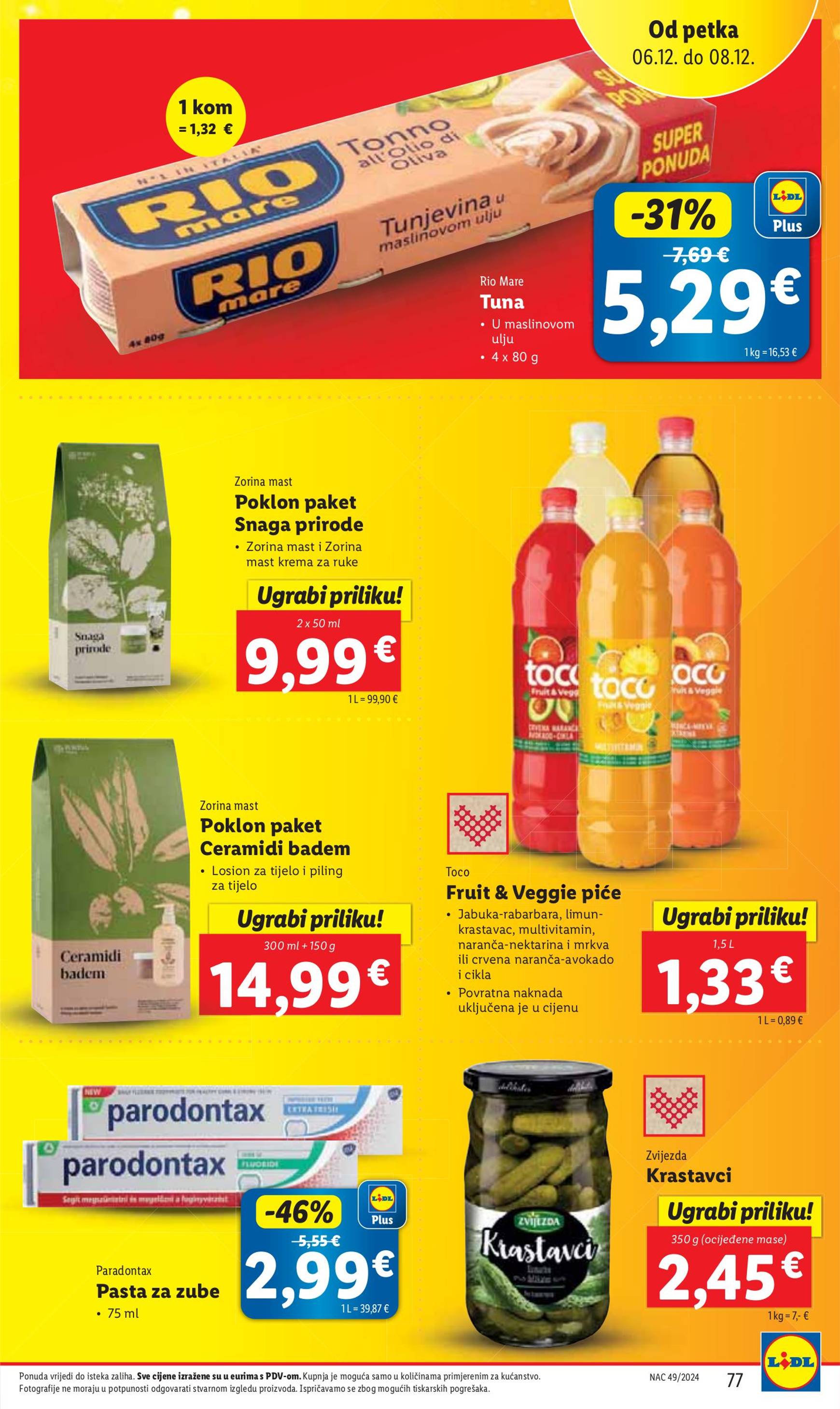 lidl - Lidl katalog vrijedi od 02.12. do 08.12. - page: 77