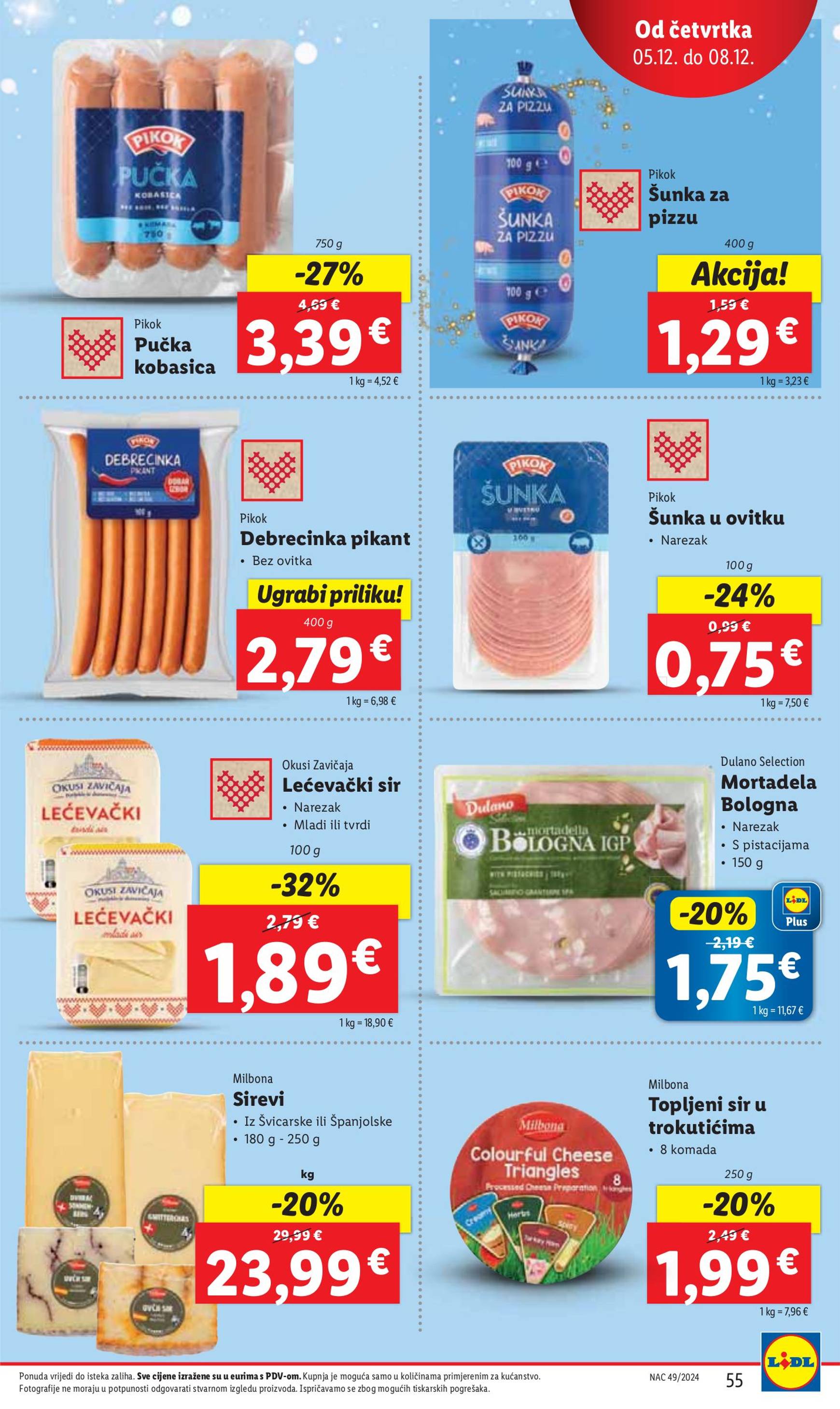 lidl - Lidl katalog vrijedi od 02.12. do 08.12. - page: 55