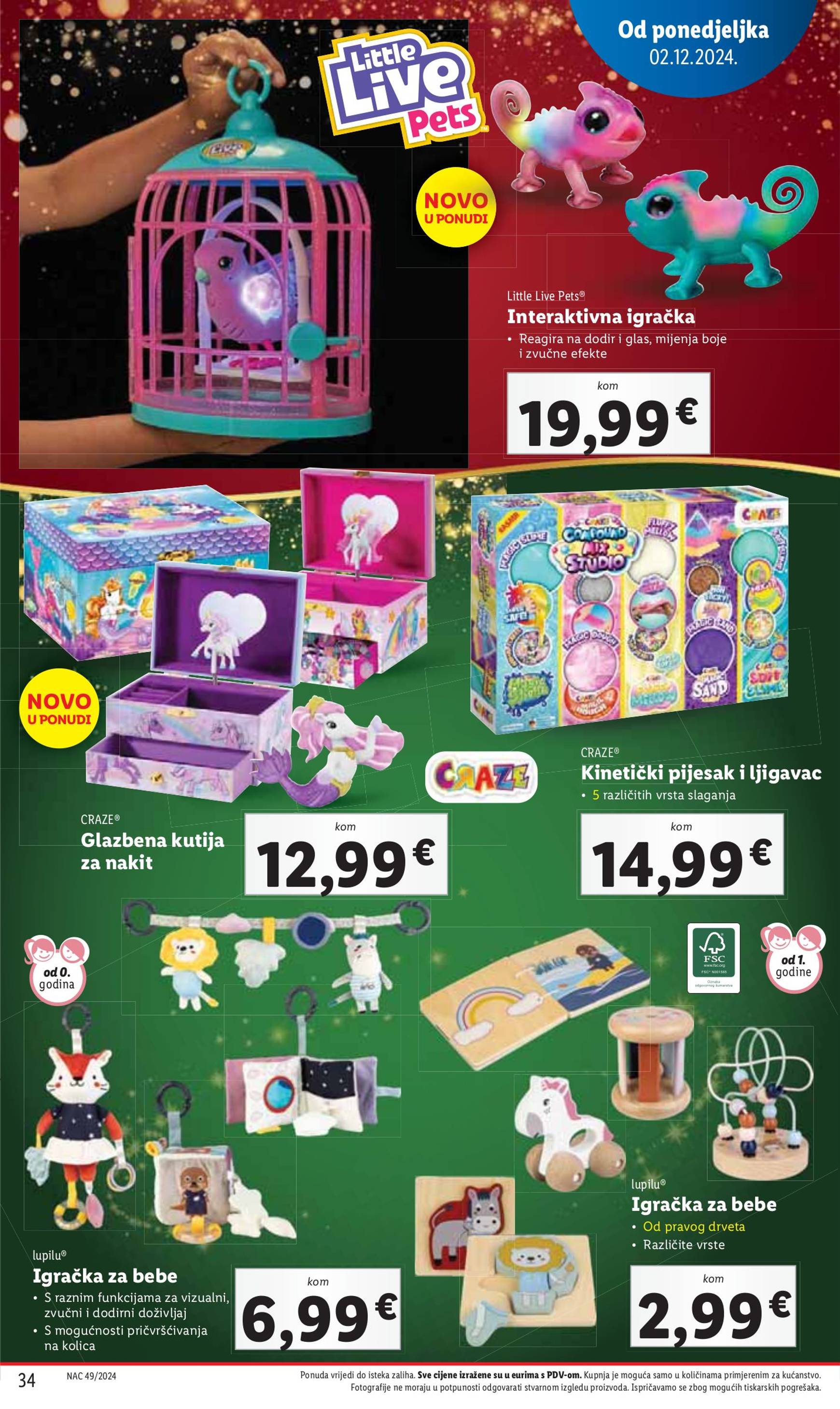 lidl - Lidl katalog vrijedi od 02.12. do 08.12. - page: 34