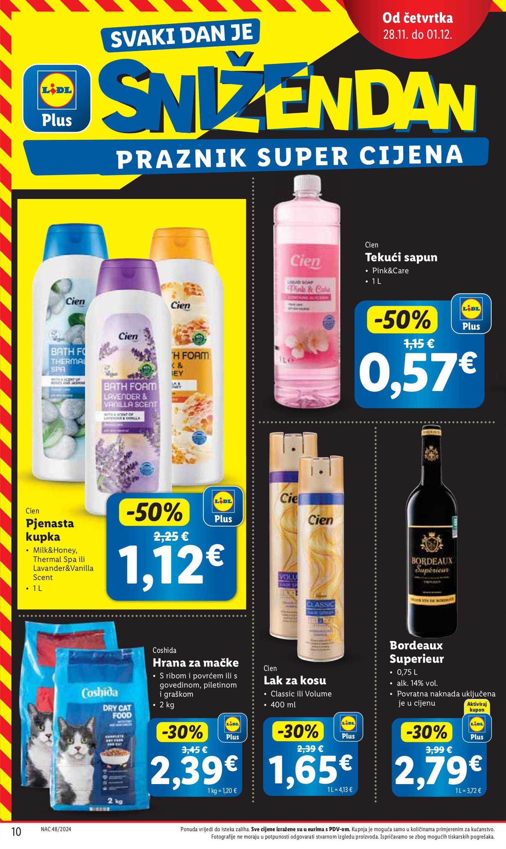 lidl - Lidl - Snižendan katalog vrijedi od 28.11. do 01.12. - page: 10