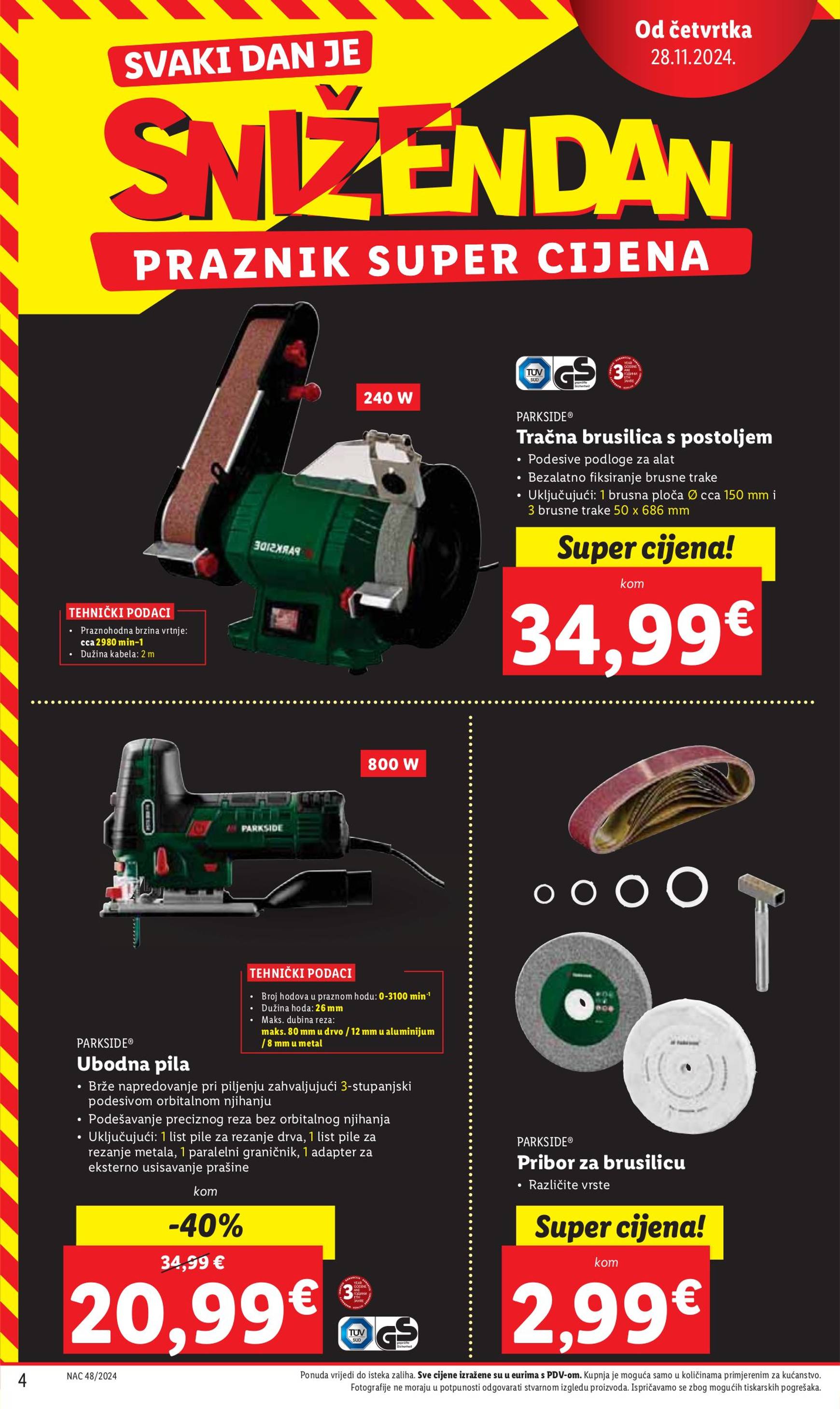 lidl - Lidl - Snižendan katalog vrijedi od 28.11. do 01.12. - page: 4