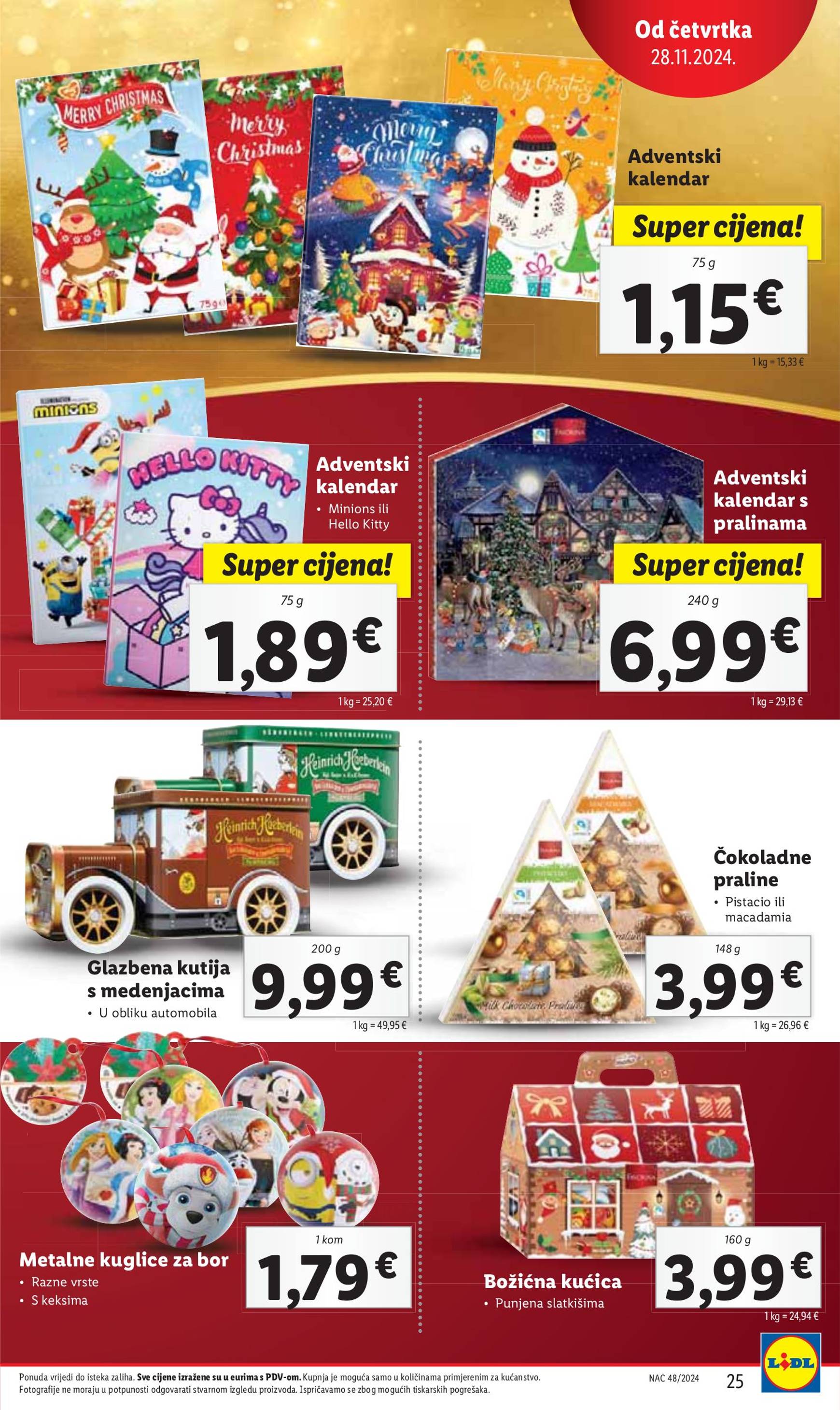 lidl - Lidl - Snižendan katalog vrijedi od 28.11. do 01.12. - page: 25