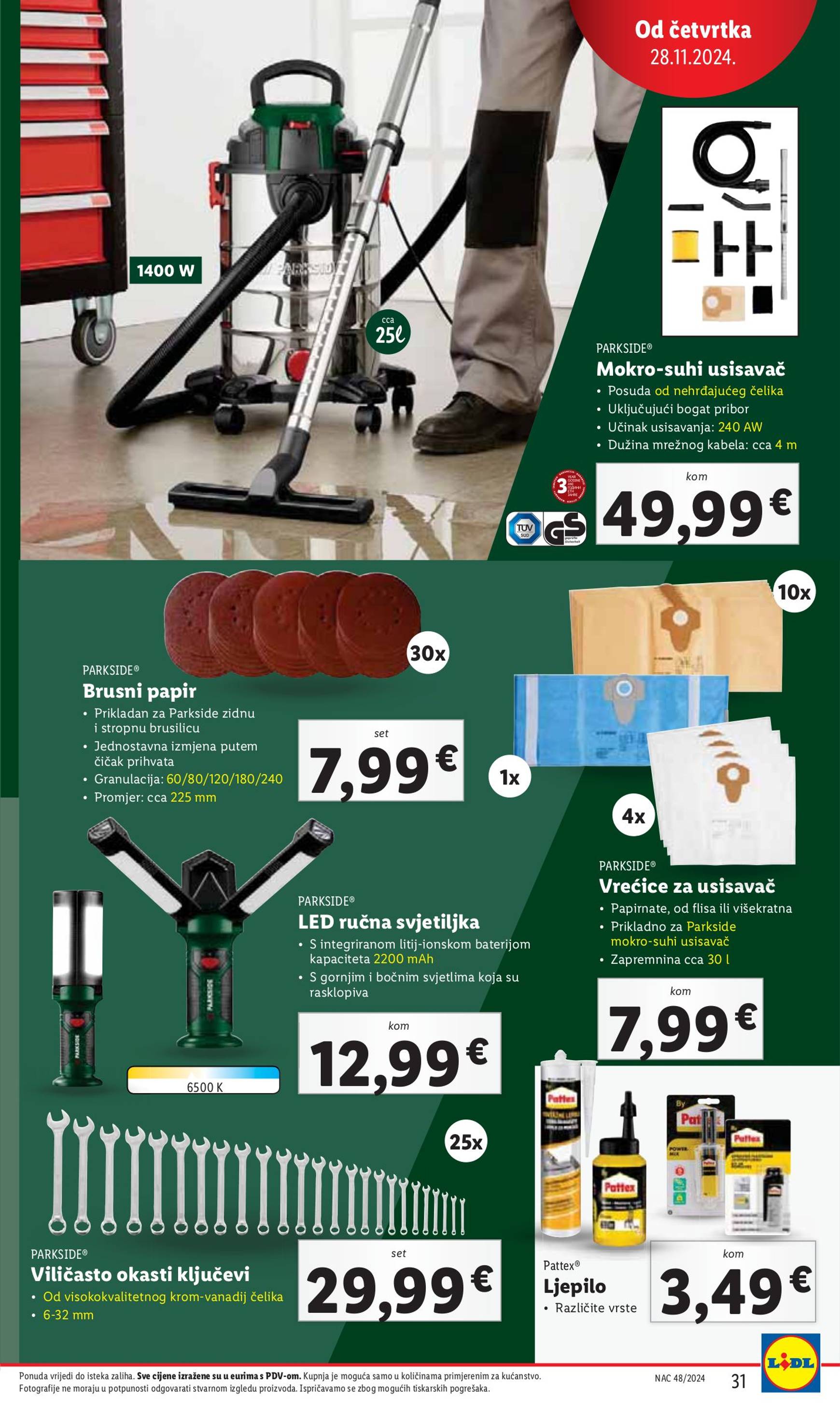 lidl - Lidl - Snižendan katalog vrijedi od 28.11. do 01.12. - page: 31