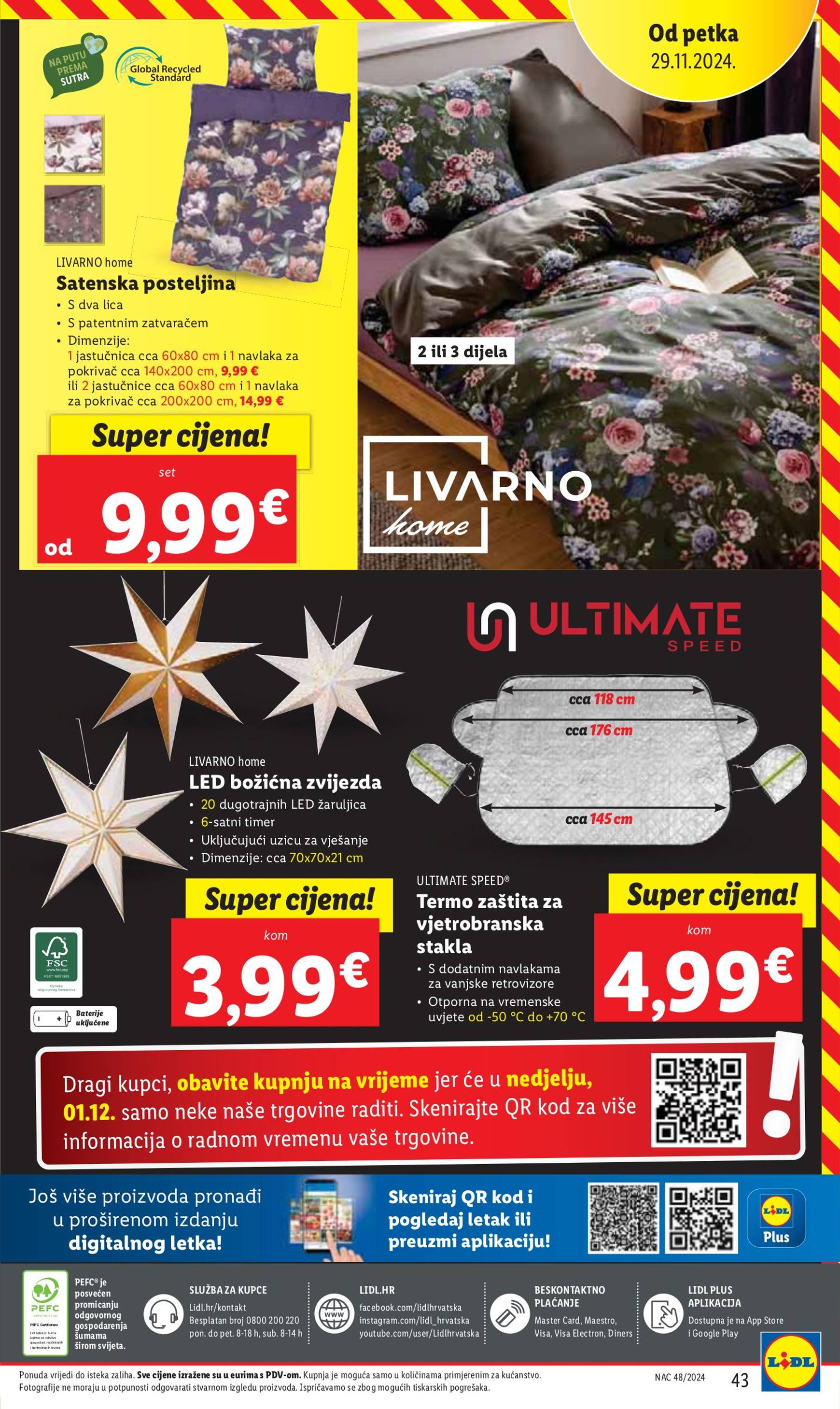 lidl - Lidl - Snižendan katalog vrijedi od 28.11. do 01.12. - page: 43