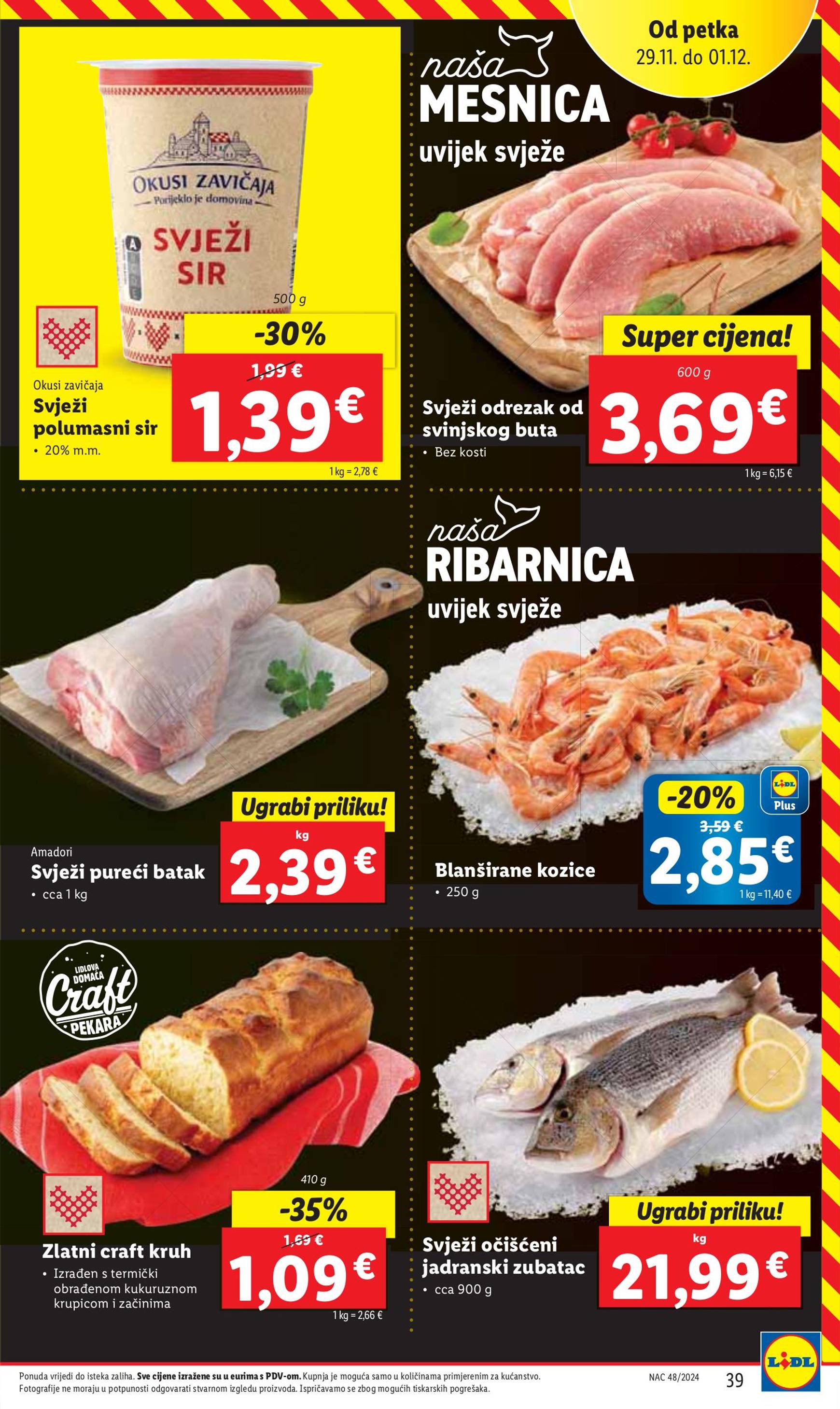 lidl - Lidl - Snižendan katalog vrijedi od 28.11. do 01.12. - page: 39