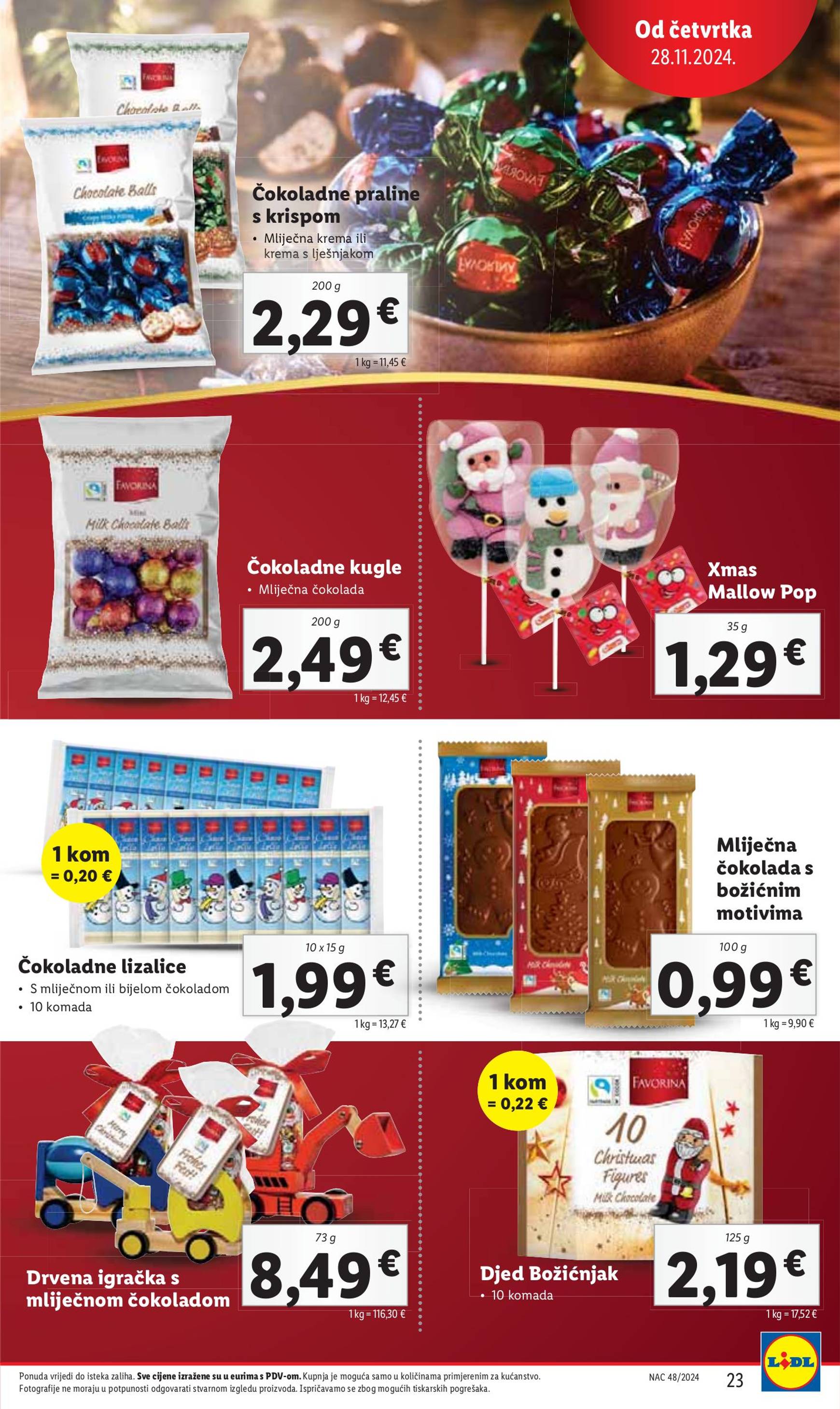 lidl - Lidl - Snižendan katalog vrijedi od 28.11. do 01.12. - page: 23