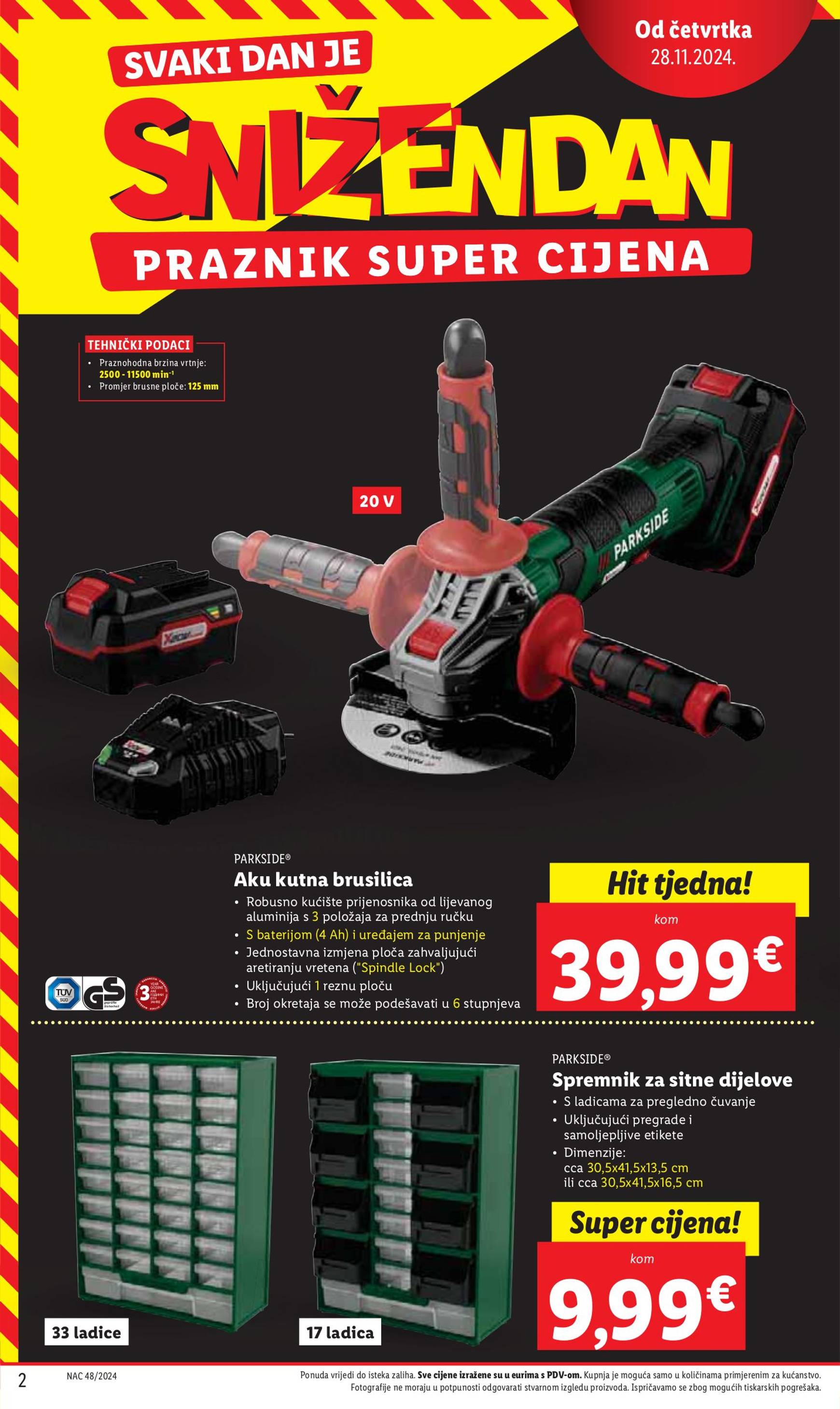 lidl - Lidl - Snižendan katalog vrijedi od 28.11. do 01.12. - page: 2