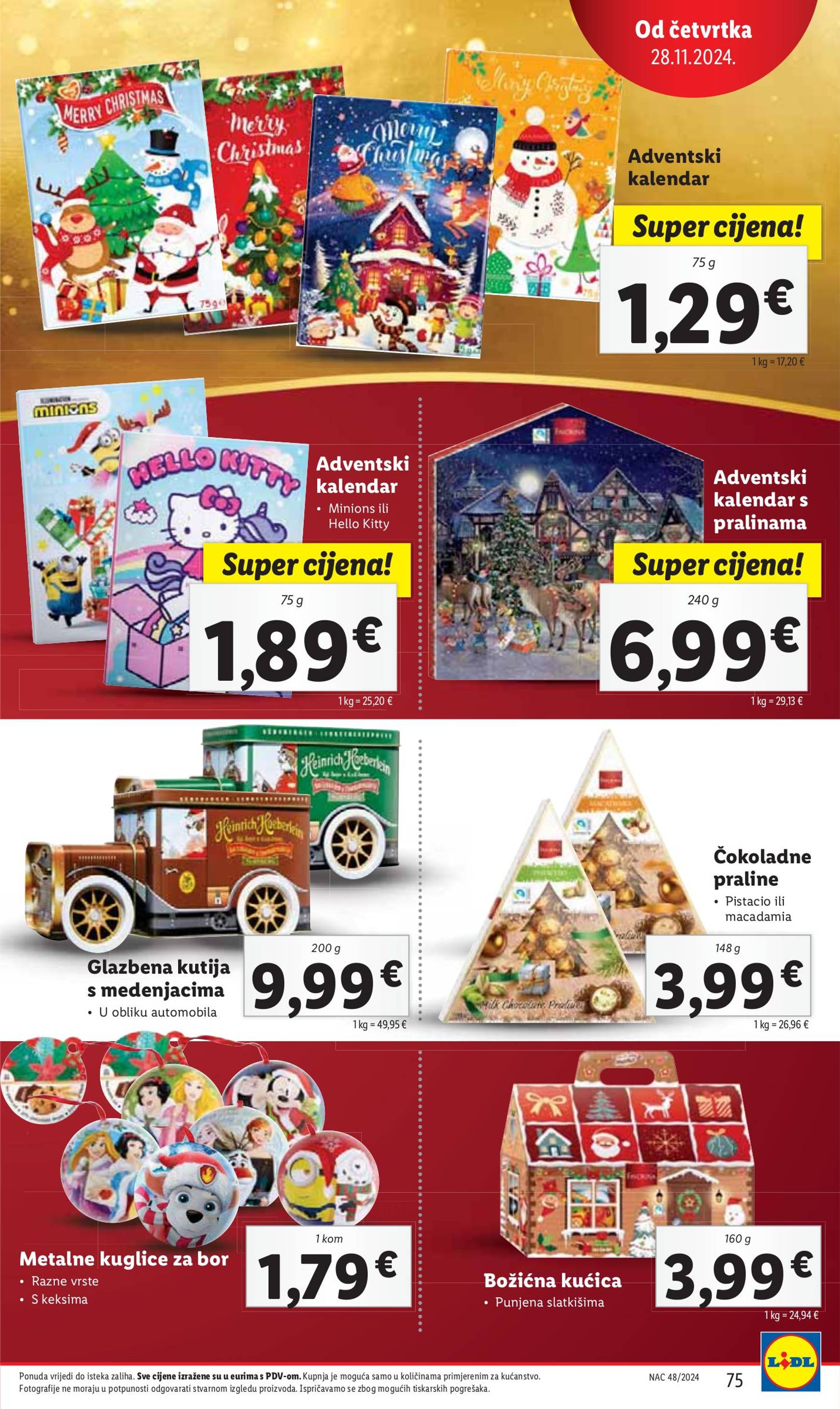 lidl - Lidl - Snižendan katalog vrijedi od 25.11. do 01.12. - page: 75